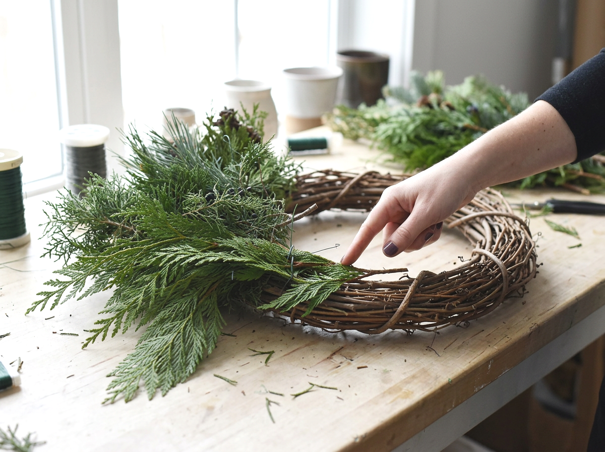 Winter Wreath Workshop ROUSSEAU'S