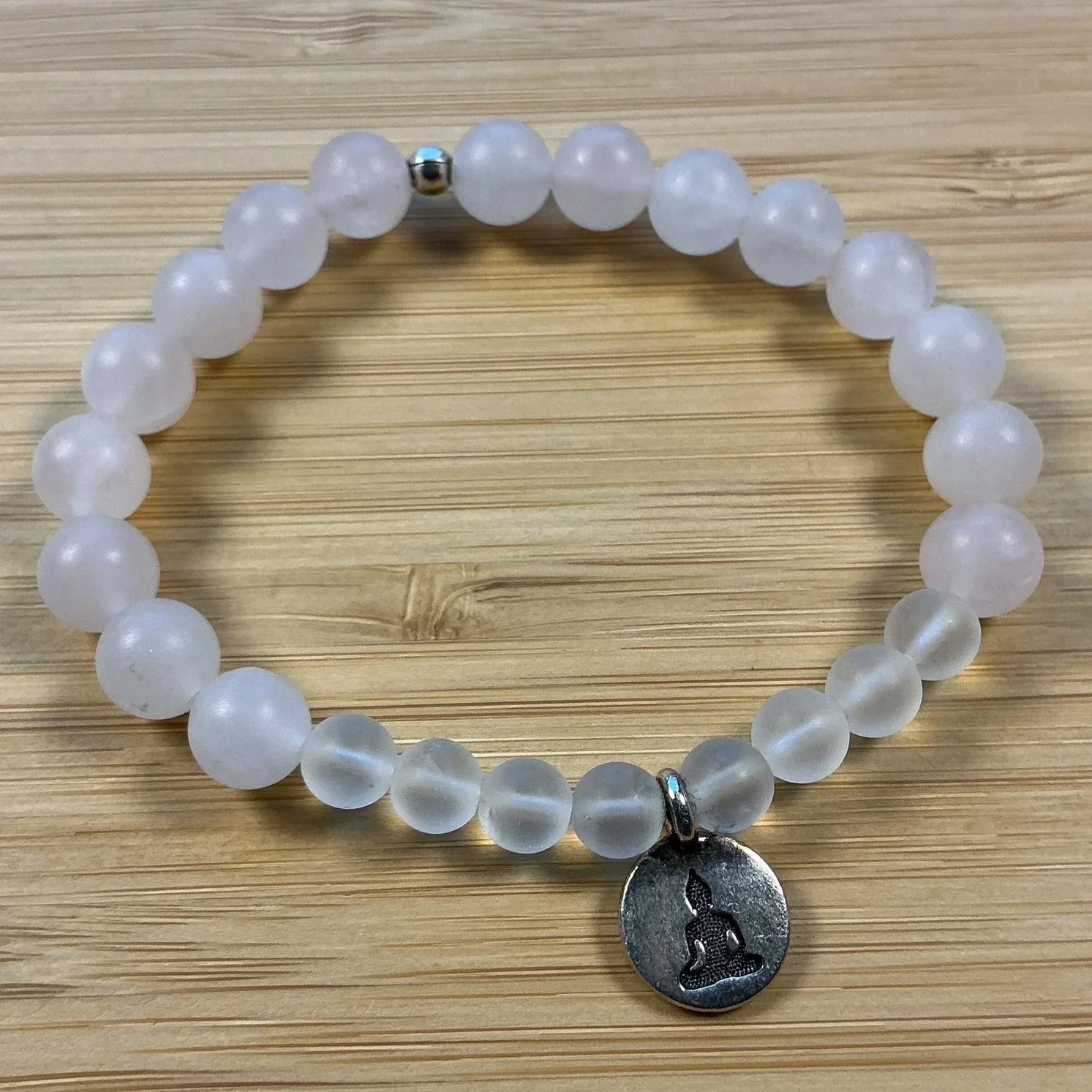 ROSE QUARTZ BUDDHA