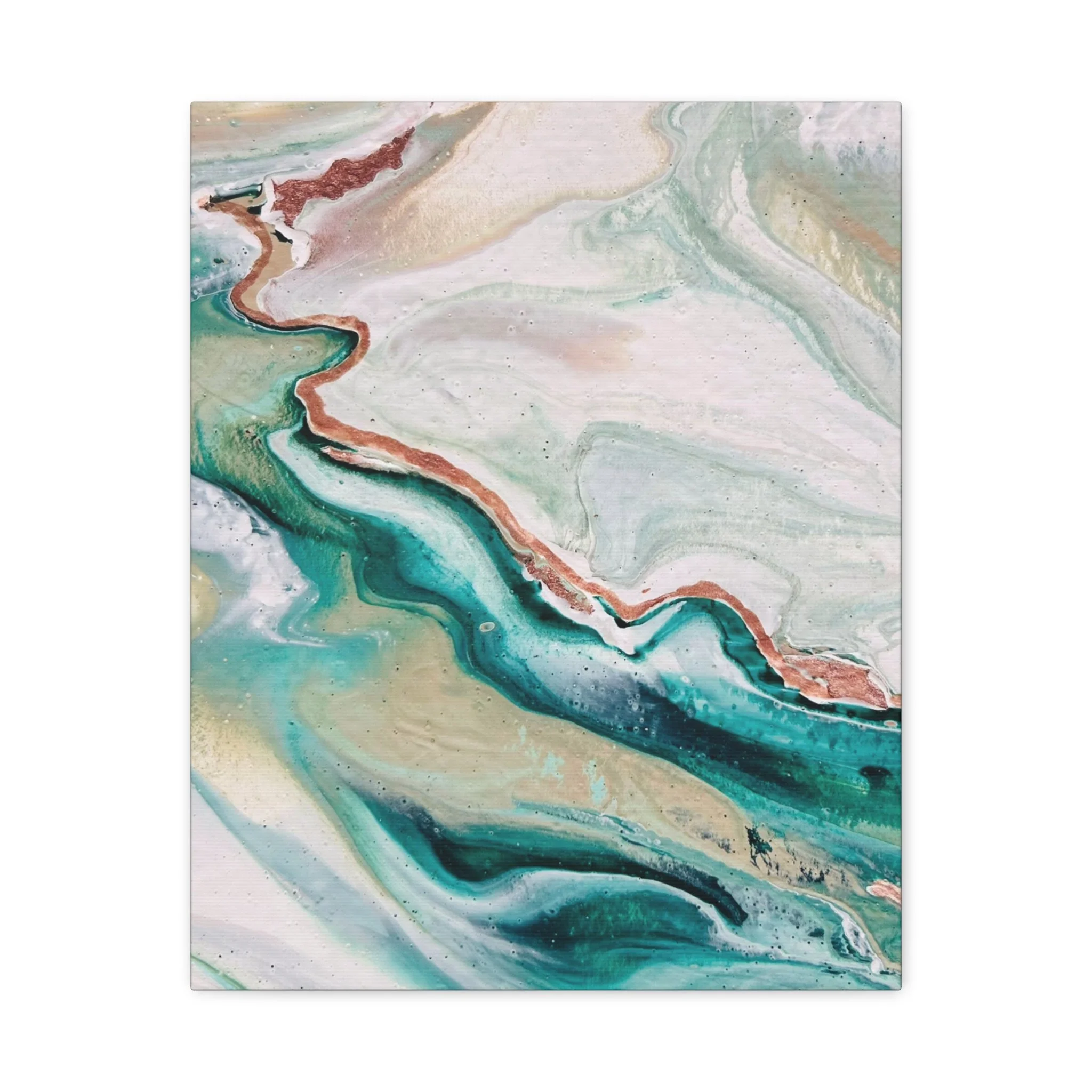 Soft Collision - Canvas Print