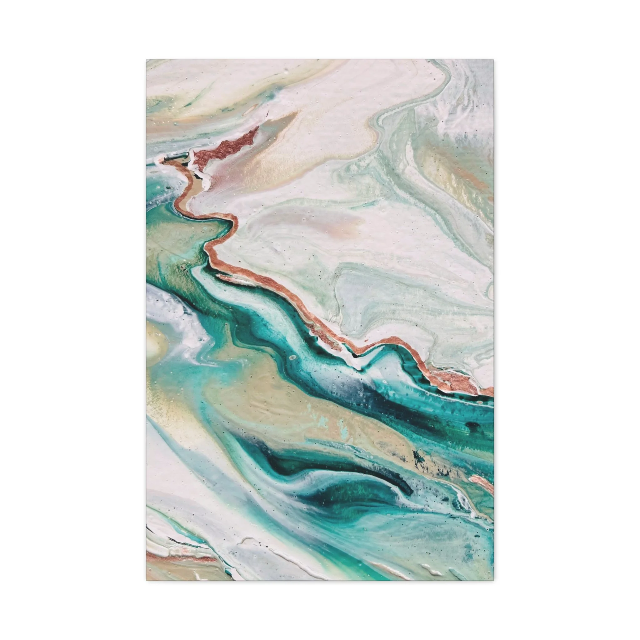 Soft Collision - Canvas Print