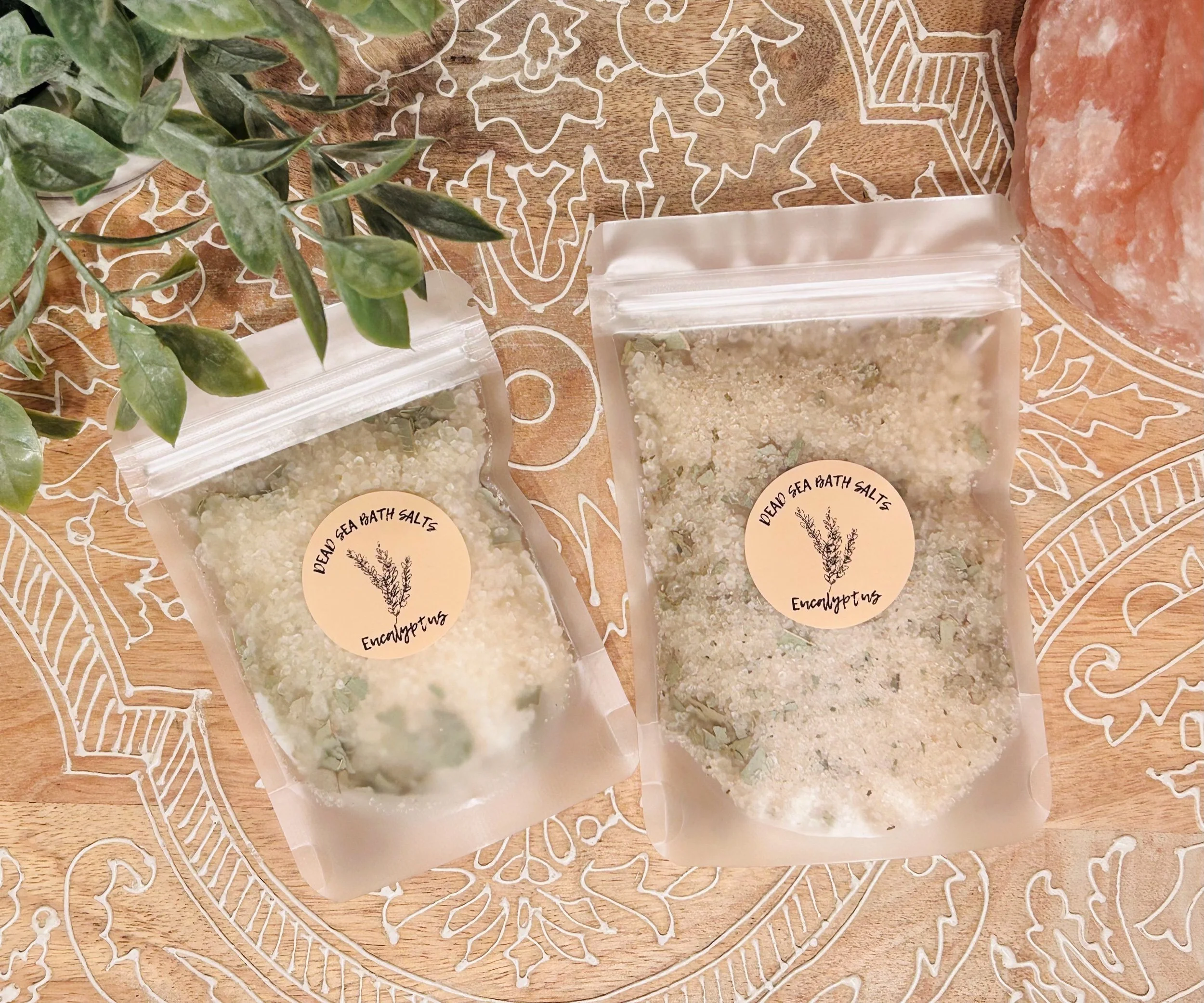 Dead Sea Salt Bath Salts for Relaxation - Eucalyptus 3oz/6oz