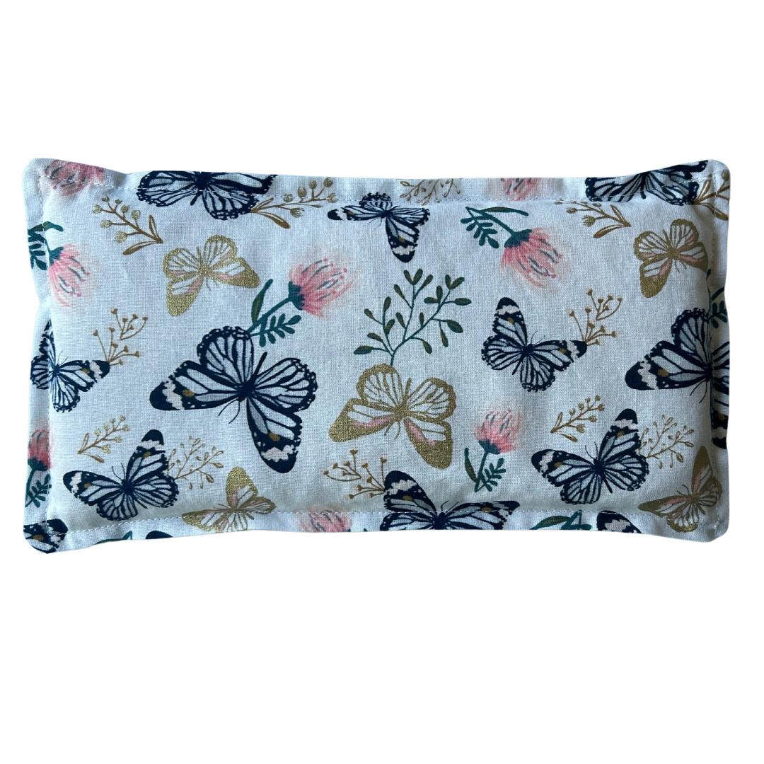 Reusable rice heating pad for neck and shoulder pain