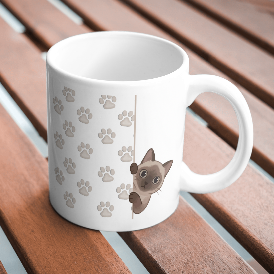 Coffee Mug - 15oz - Curious Cats