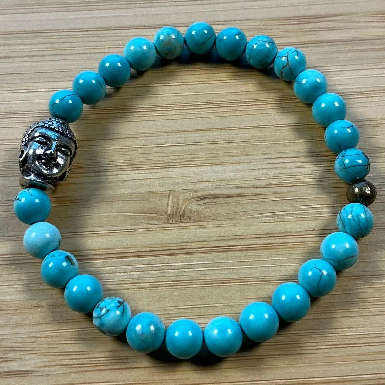 TURQUOISE BUDDHA HEAD