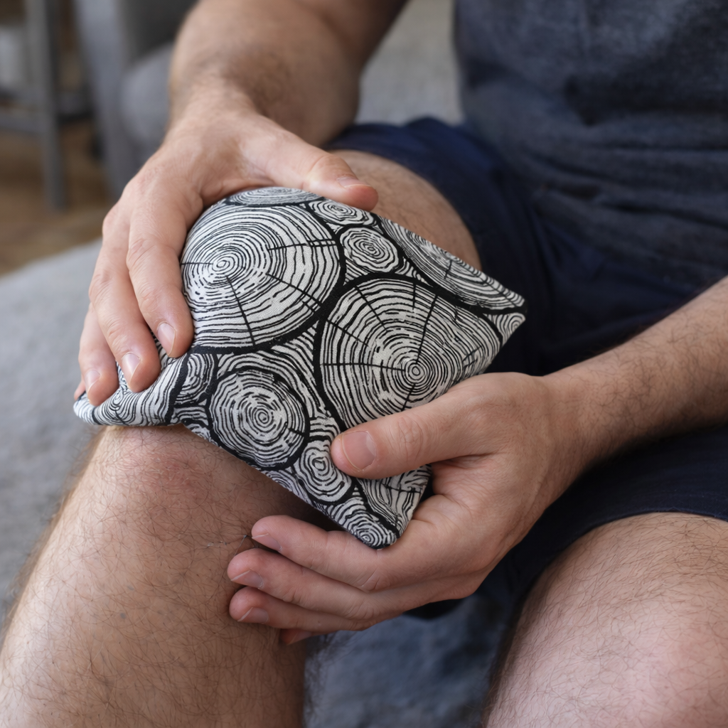 ZenPack Reusable Rice Hot/Cold Pack - Wood