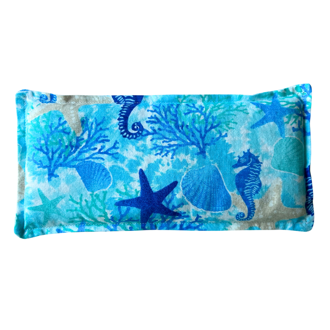 Reusable rice heating pad for neck and shoulder pain