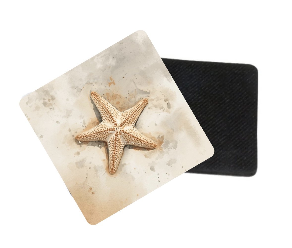 Under the Sea Creatures Coasters – Set of 4 | Coastal Ocean Animal Drink Coasters