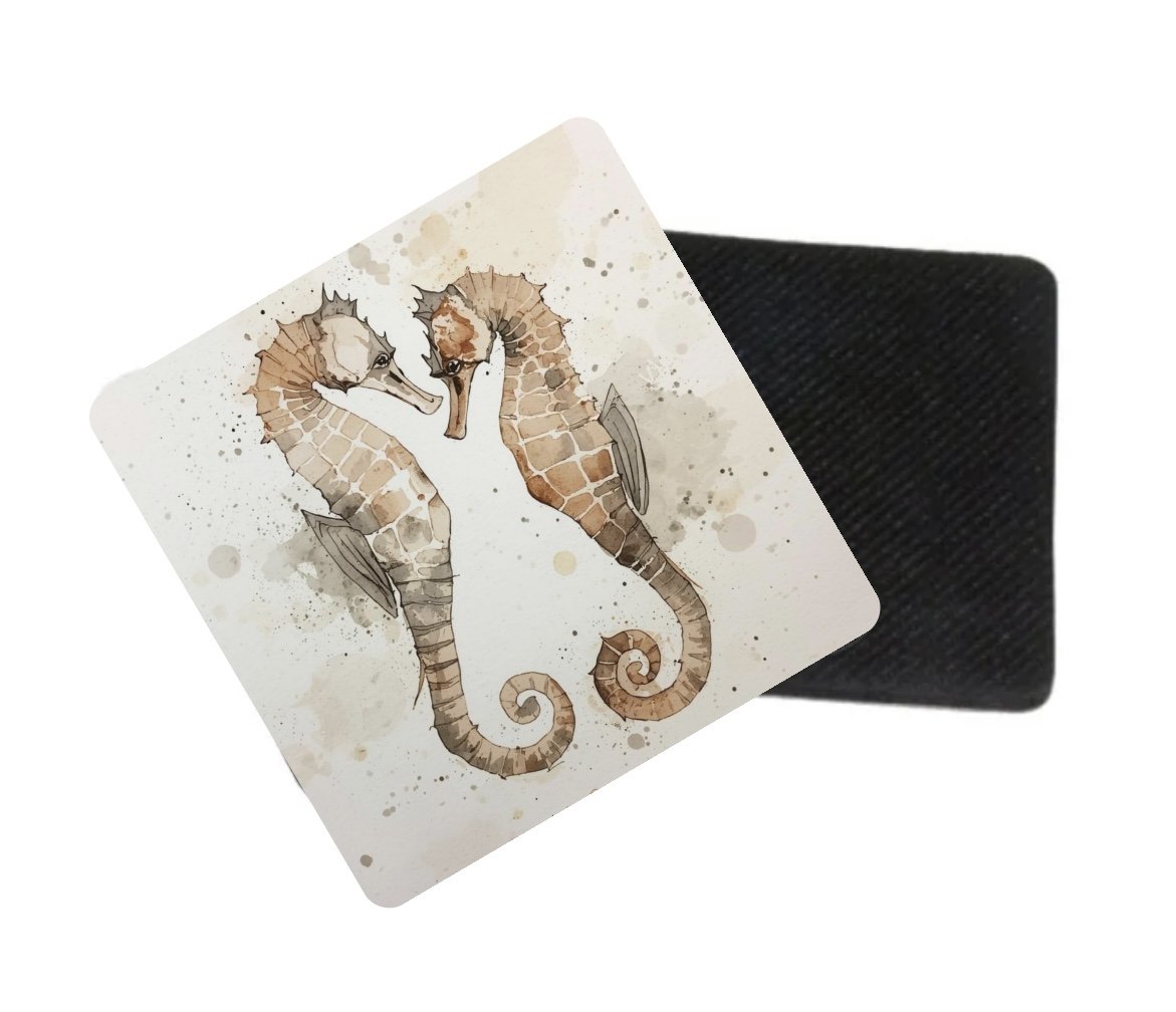 Under the Sea Creatures Coasters – Set of 4 | Coastal Ocean Animal Drink Coasters