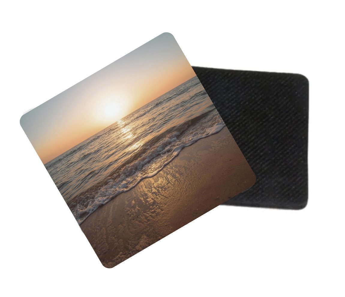 Beach Photography Coasters – Set of 4 | Coastal Ocean Drink Coasters