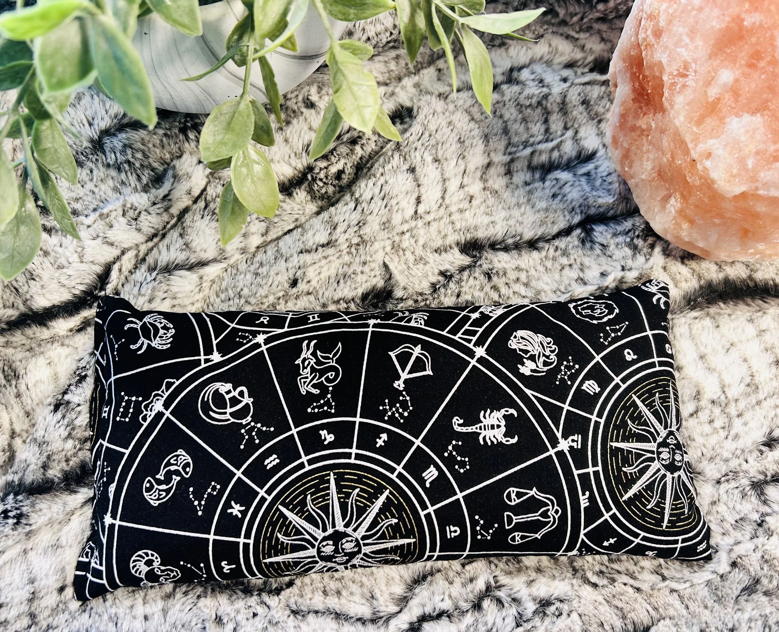 Zen Pack - Reusable Hot/Cold Rice Pack - Black Zodiac