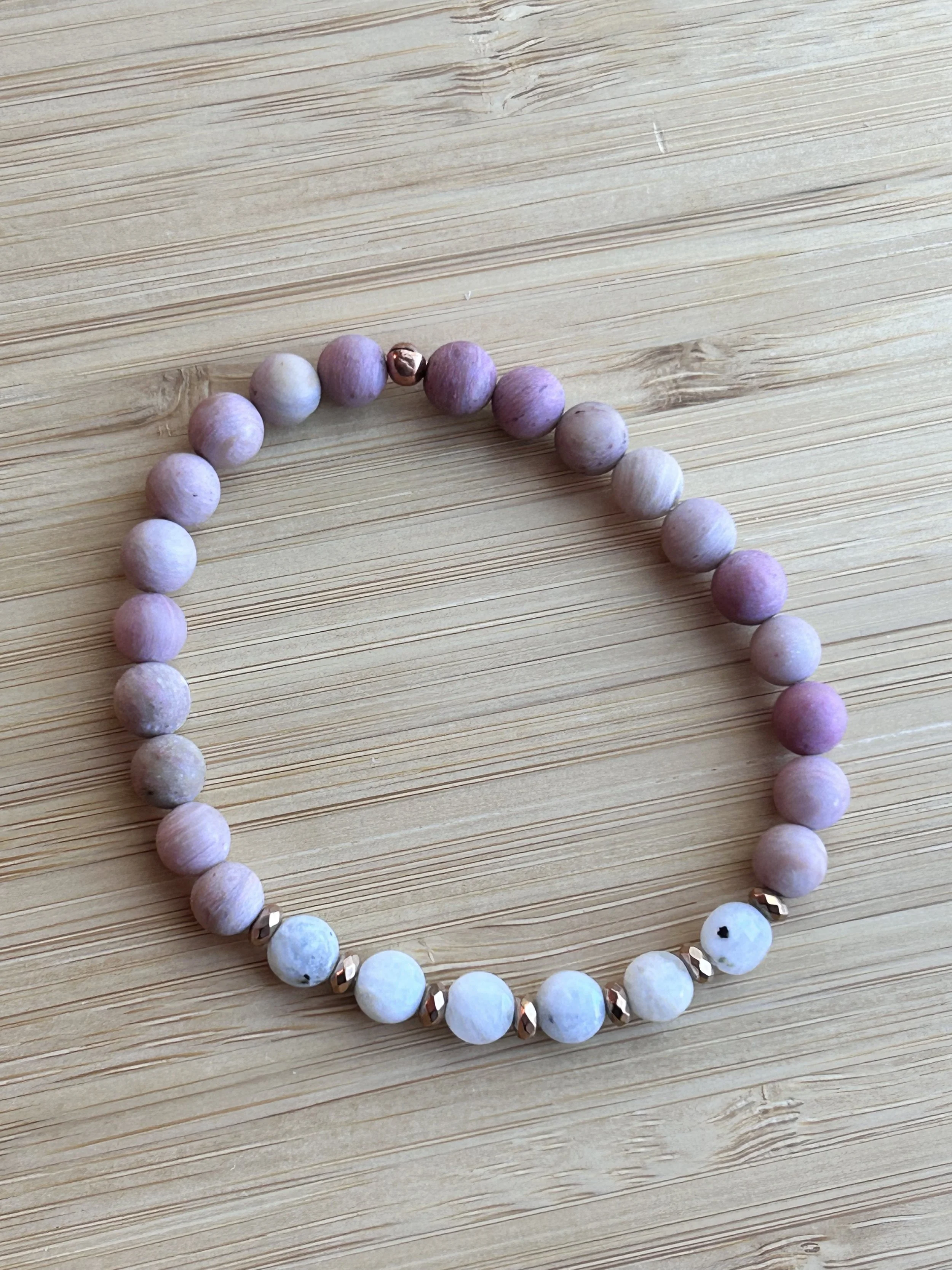 Rhodonite & Crazy Lace