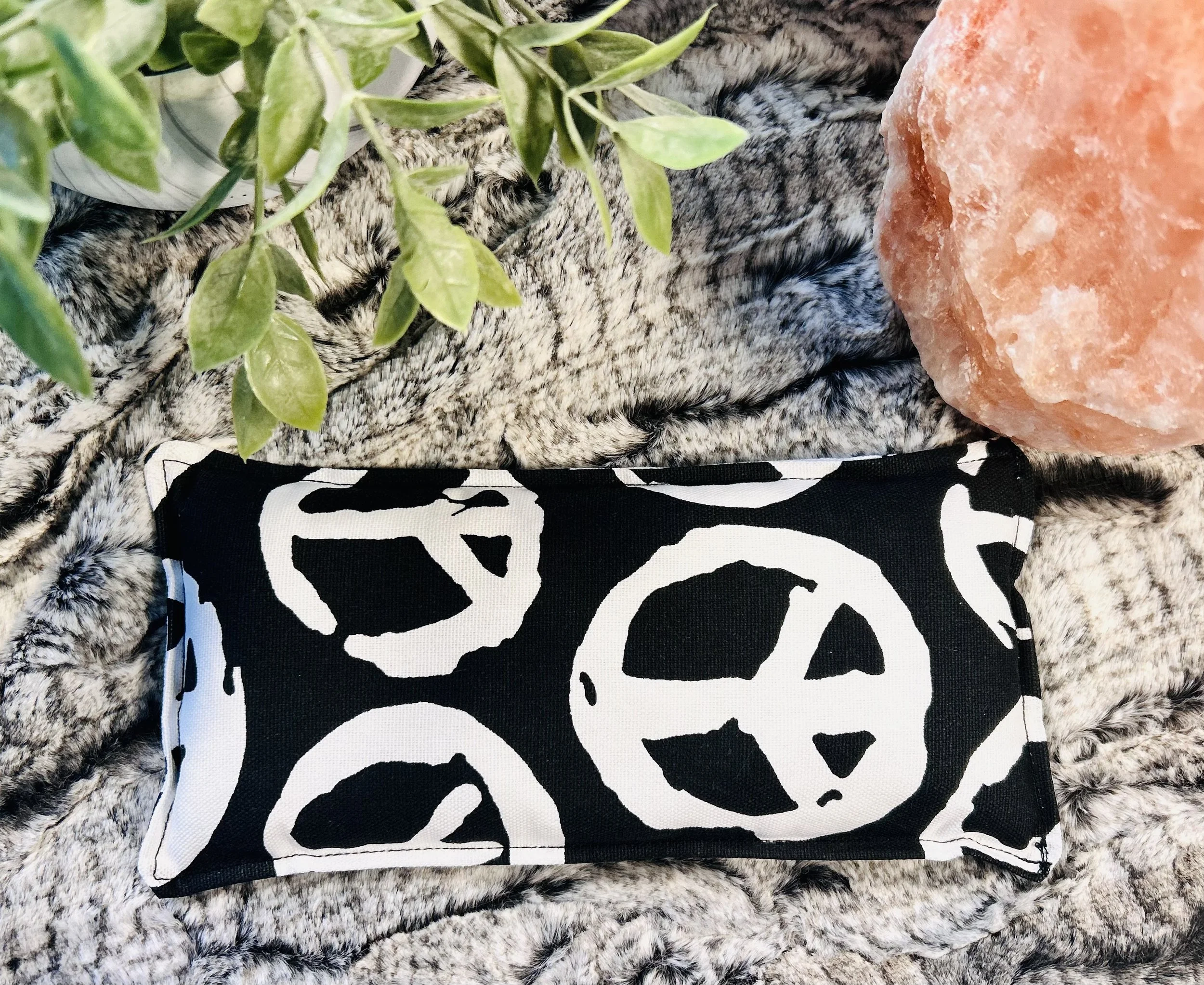 Zen Pack Reusable Hot/Cold Rice Pack - Peace Sign