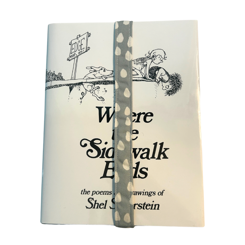 ZenWrap – Adjustable Fabric Bookmark - Seafoam Drops