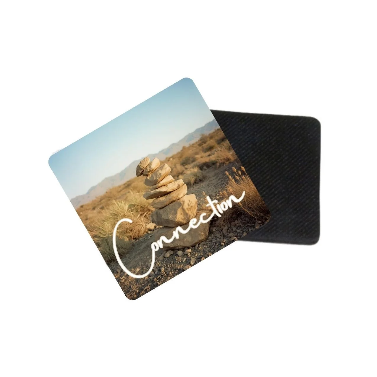 Zen Stacking Stone Coasters – Set of 4 | Mindfulness Drink Coasters