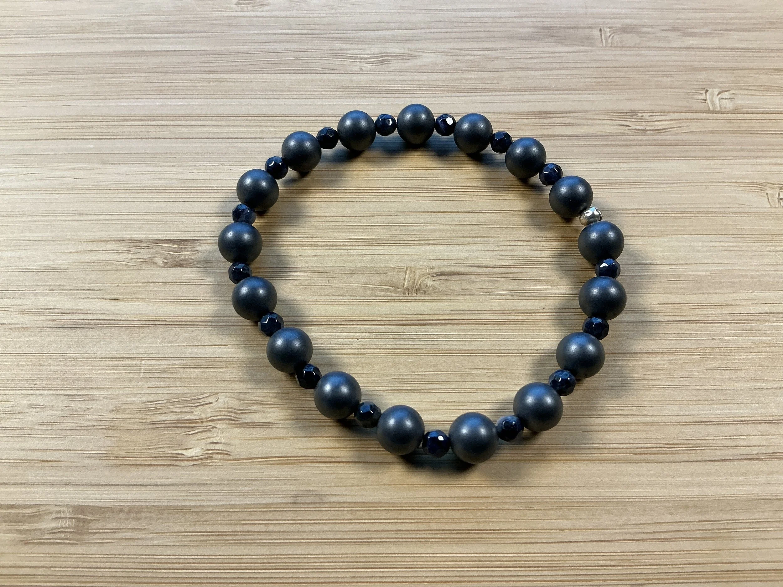 HEMATITE & DUMORTIERITE