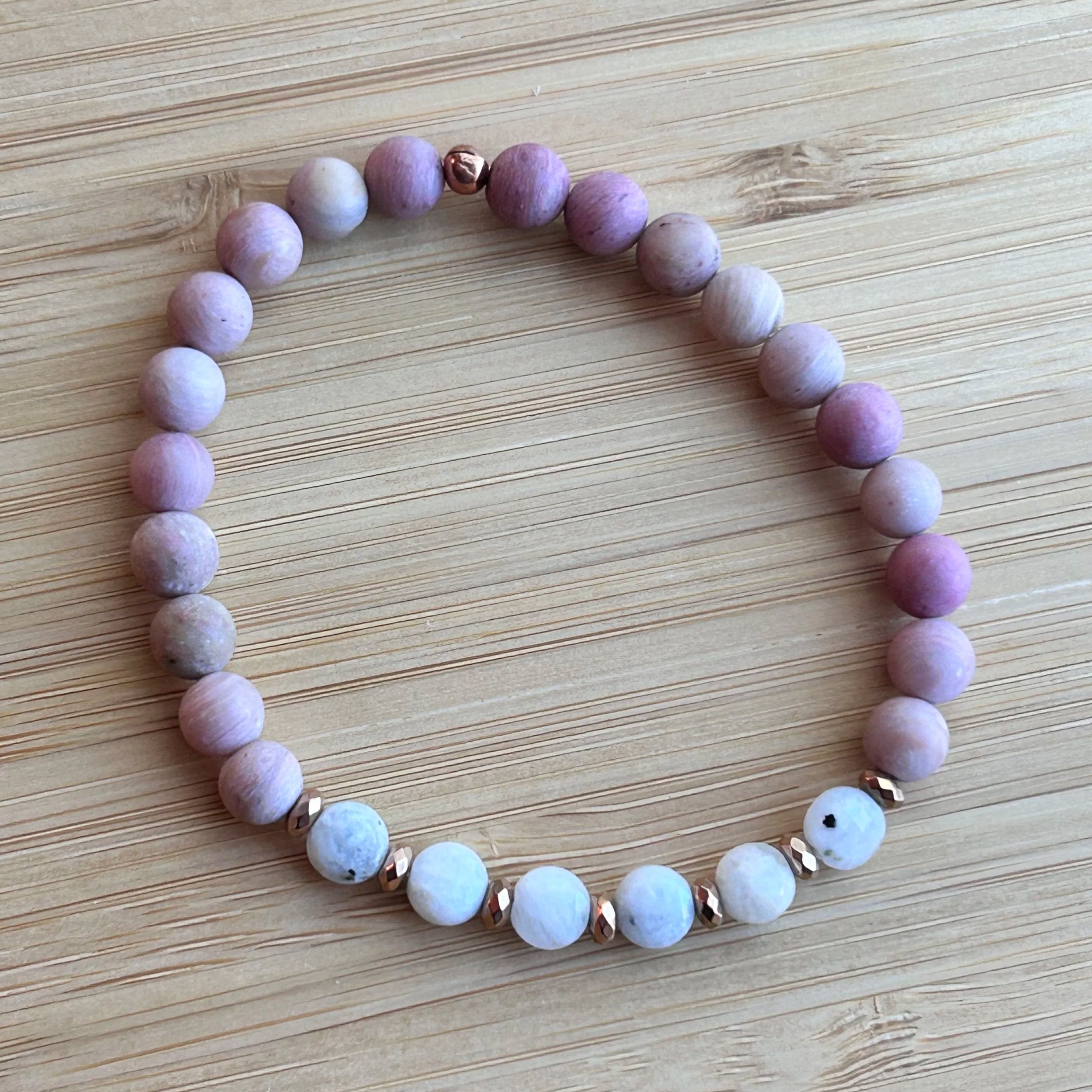 Rhodonite & Crazy Lace