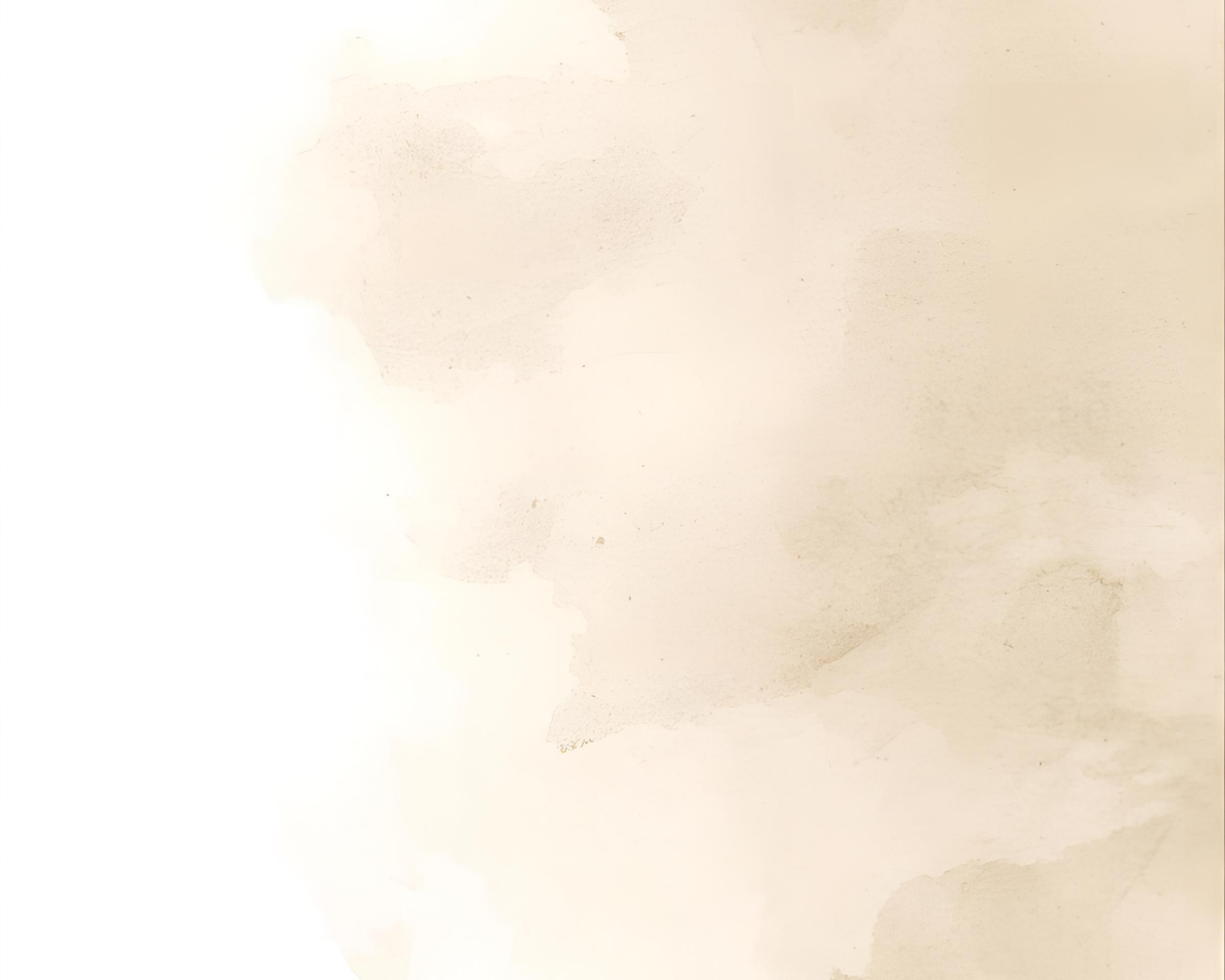 Light beige textured background with watercolor-like appearance and uneven edges.