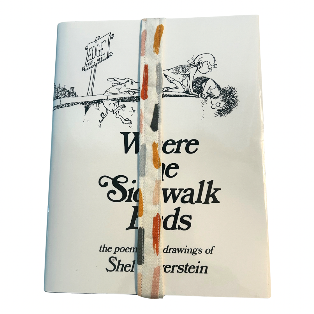 ZenWrap – Adjustable Fabric Bookmark - Multicolored Lines