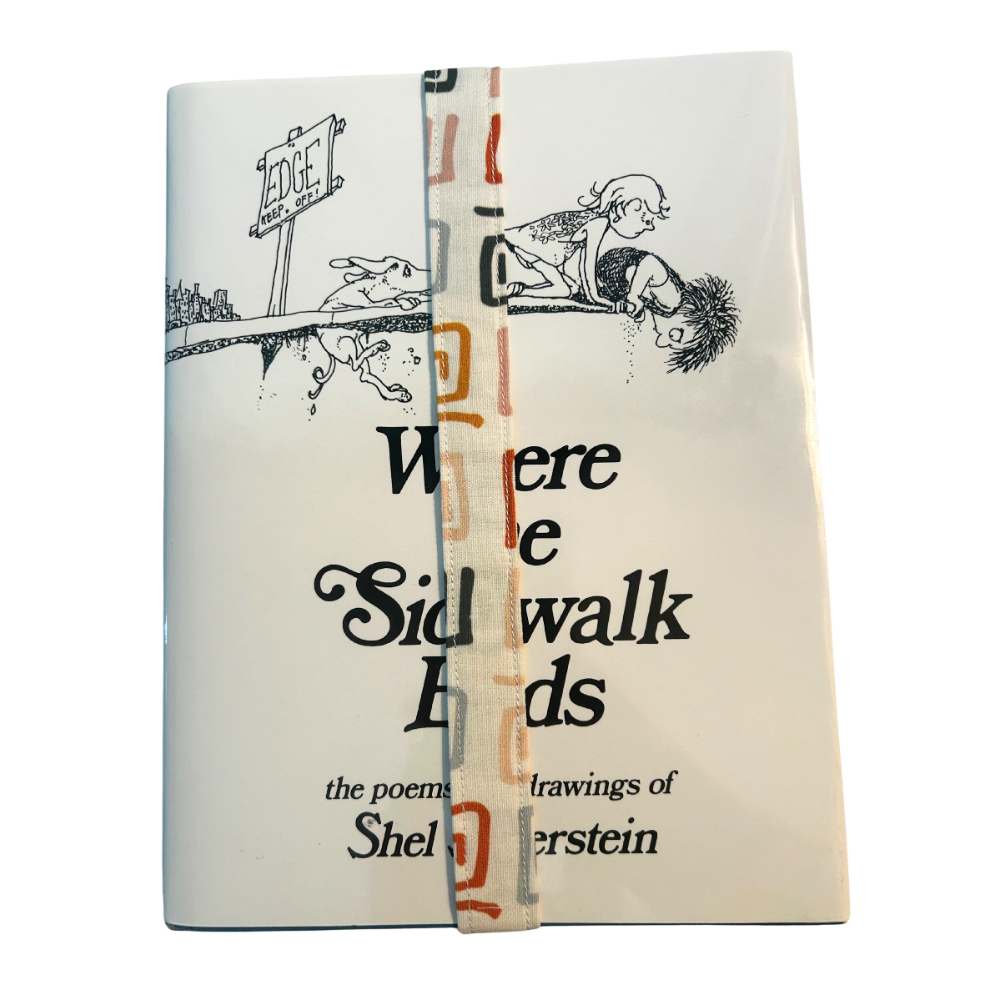 ZenWrap – Adjustable Fabric Bookmark - Geometric Swirls