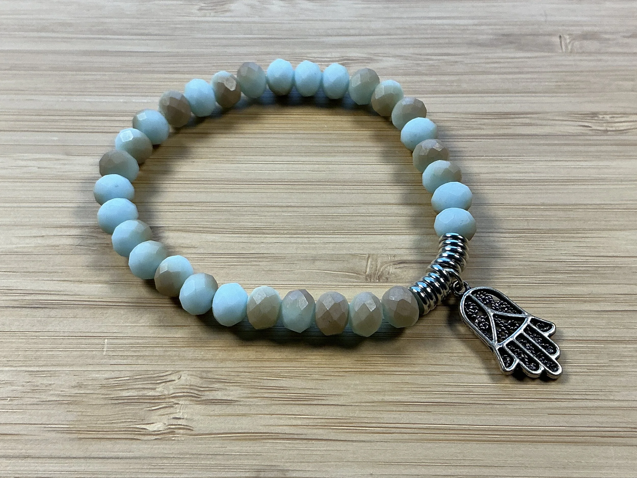 AMAZONITE HAMSA