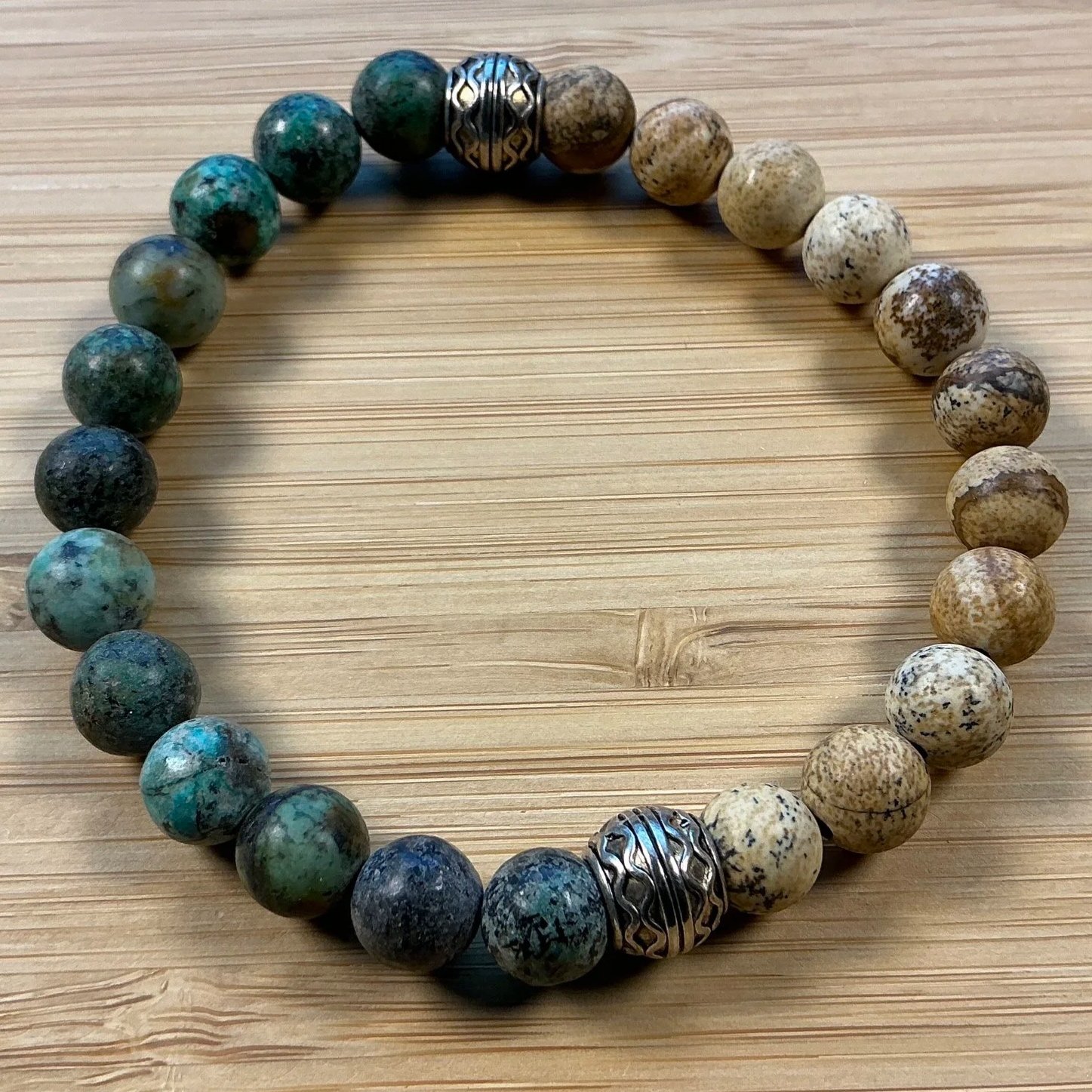 AFRICAN TURQUOISE & PICTURE JASPER