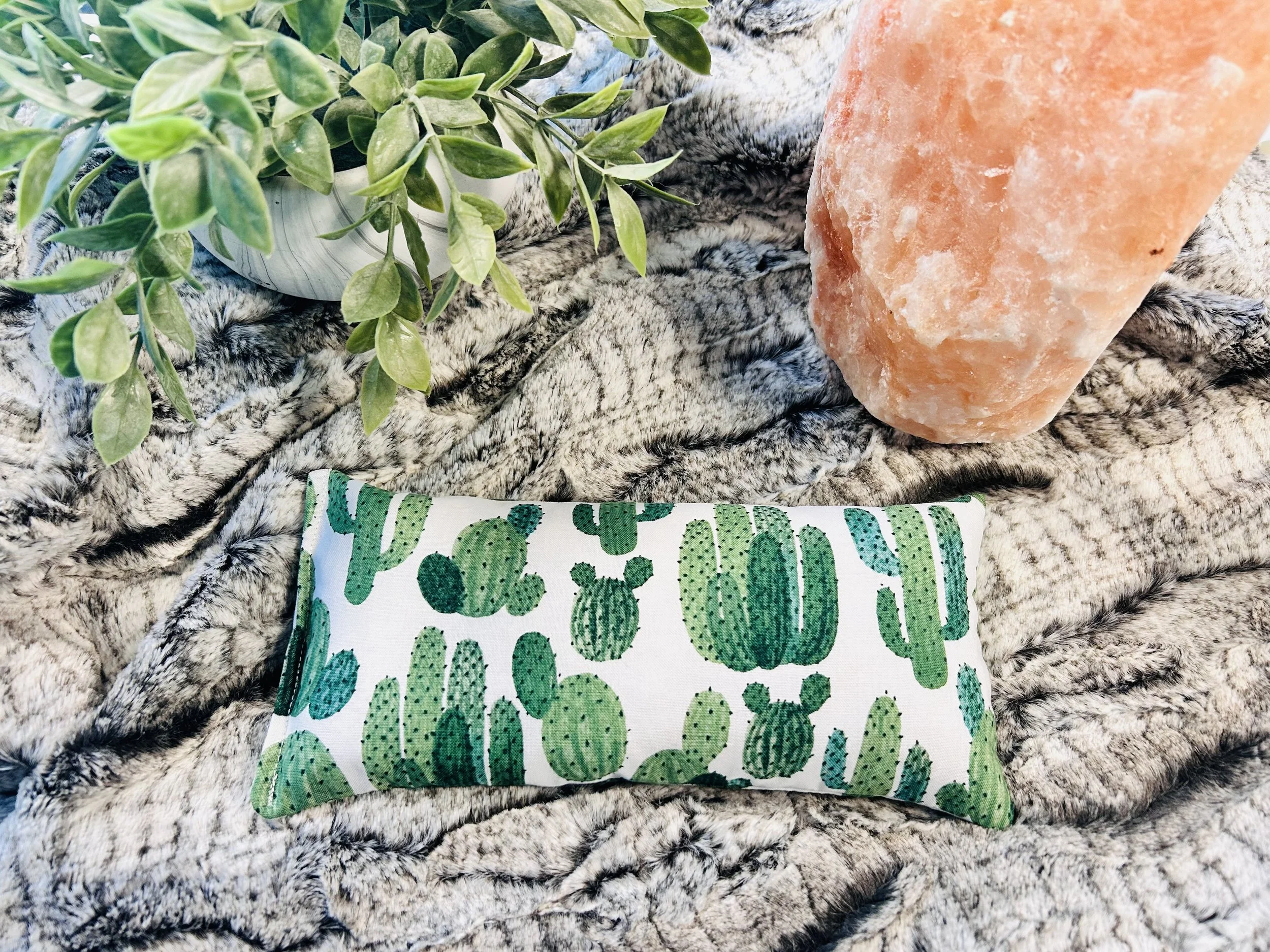 Zen Pack Reusable Rice Hot/Cold Pack - Cacti