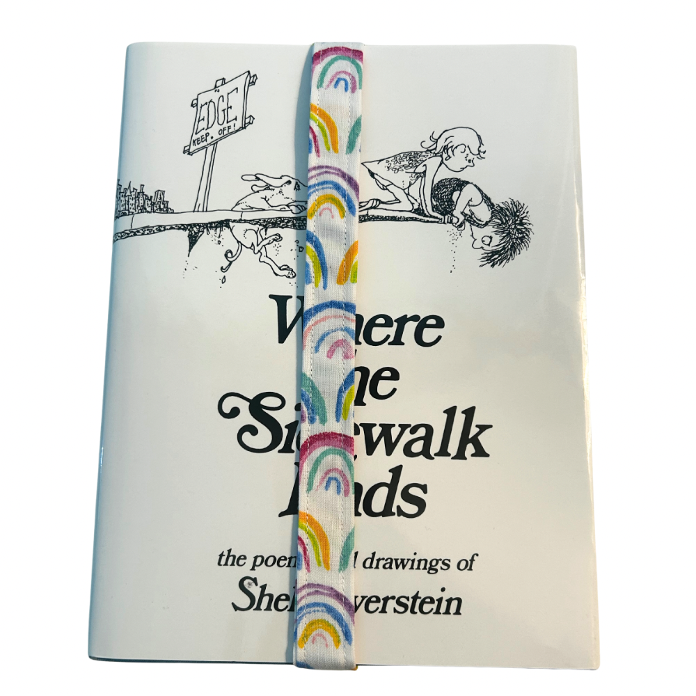 ZenWrap – Adjustable Fabric Bookmark - Rainbows