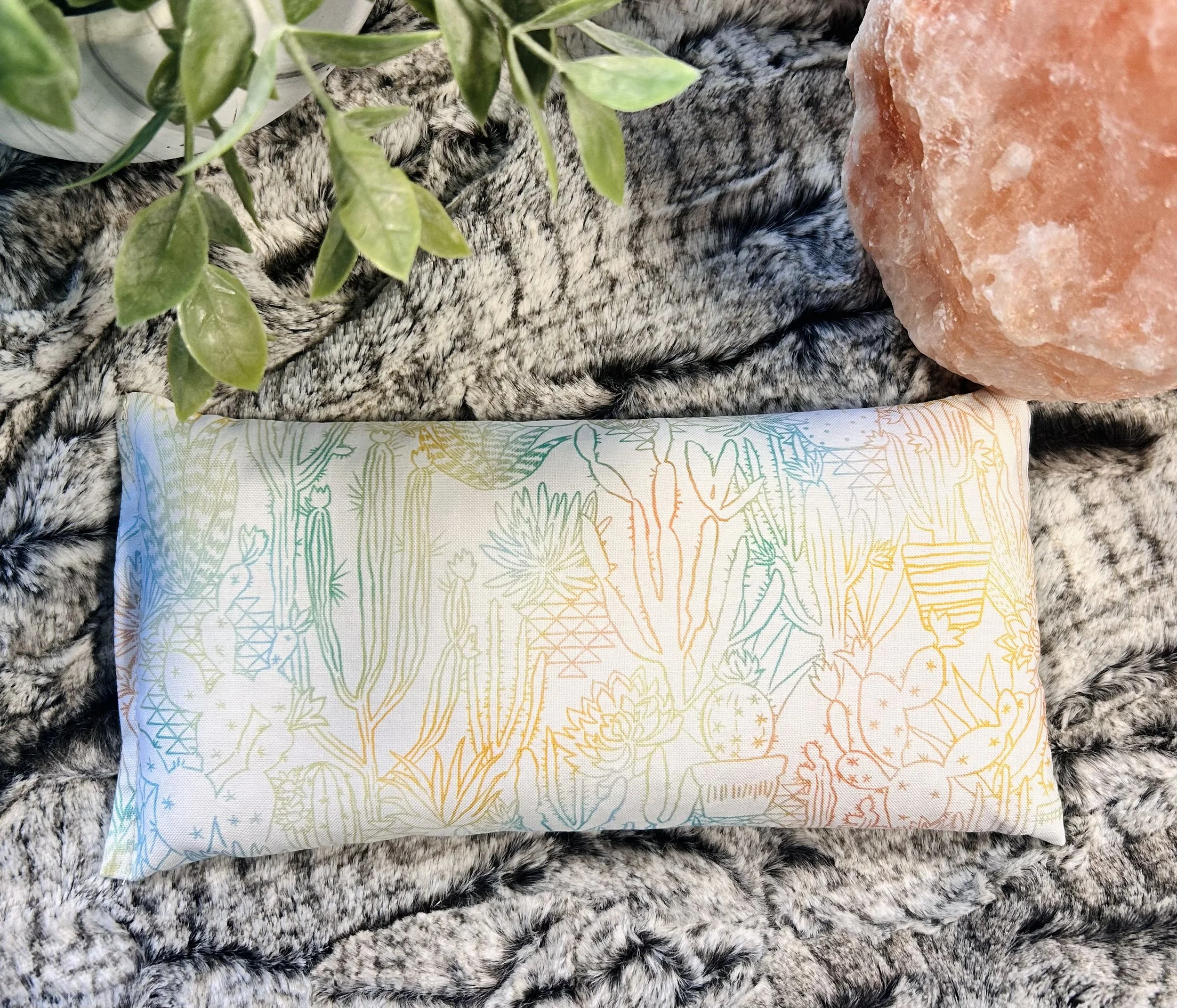 Zen Pack Reusable Rice Hot/Cold Pack - Desert Rainbow