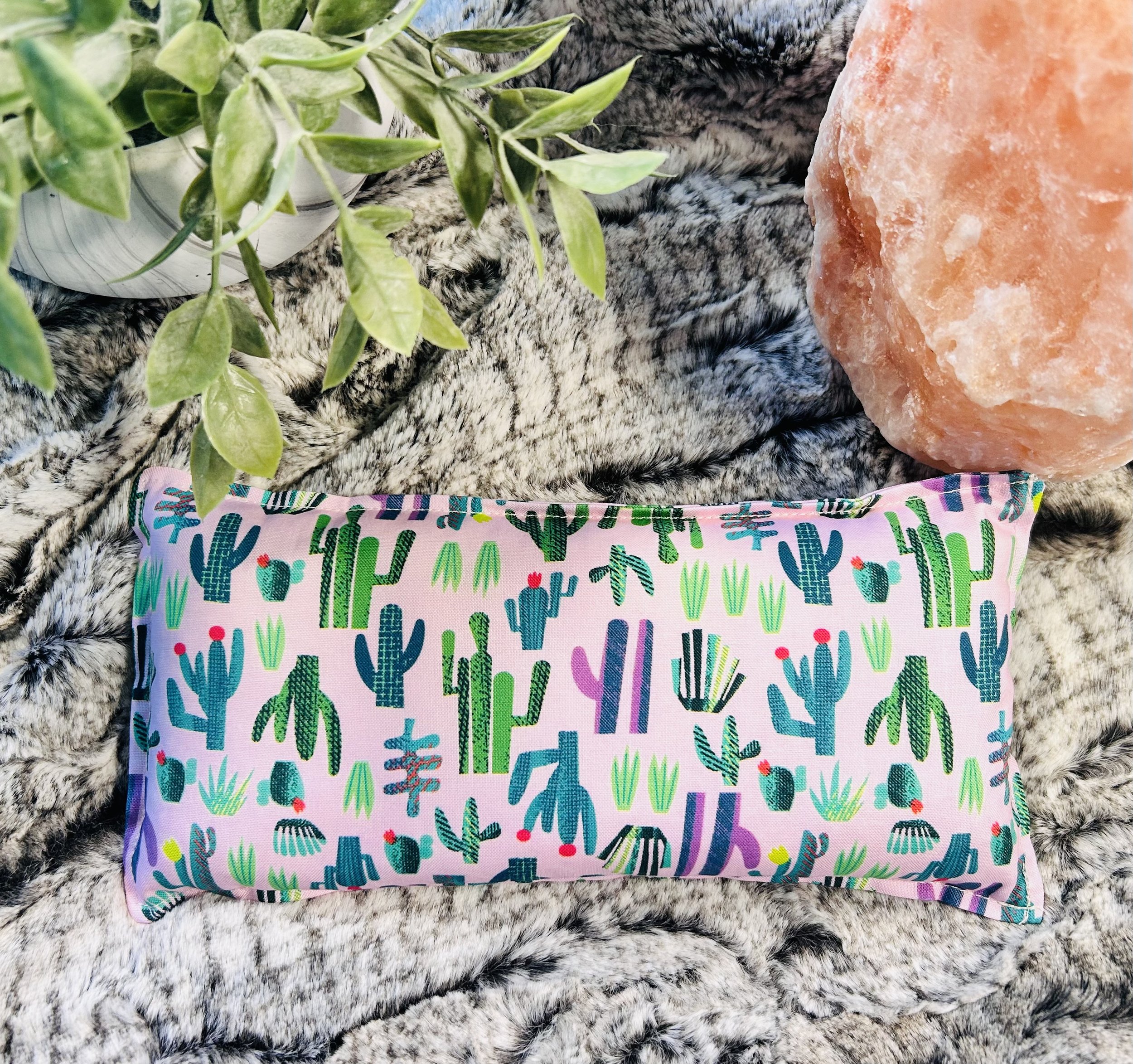 Zen Pack - Reusable Hot/Cold Pack - Pink Cactus