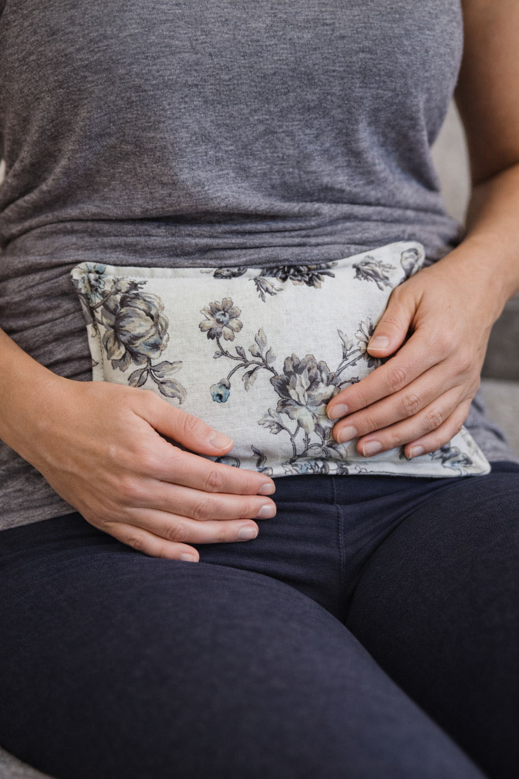 ZenPack Reusable Rice Hot/Cold Pack - Vintage Floral