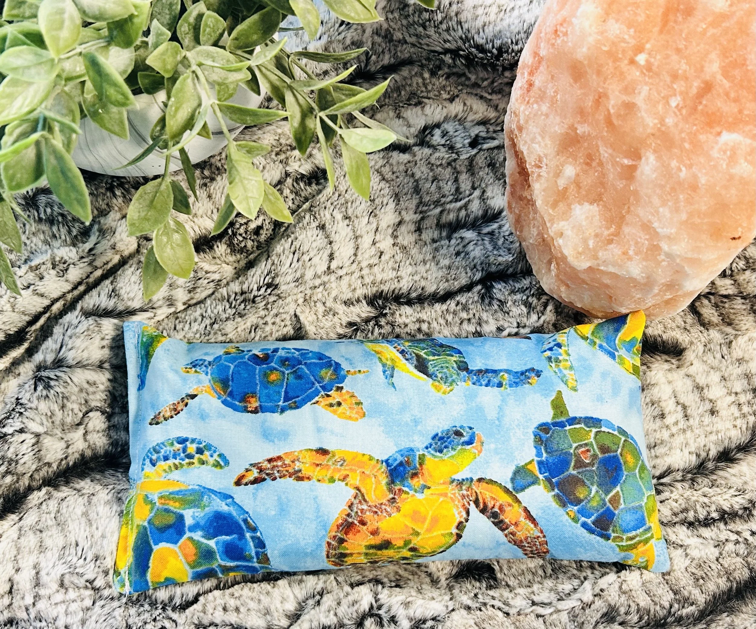 Zen Pack Reusable Rice Hot/Cold Pack - Sea Turtles
