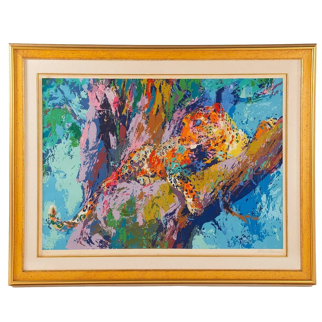 “Leopard”  Artist: LeRoy Neiman (American, 1921–2012)  Year: c. 1973