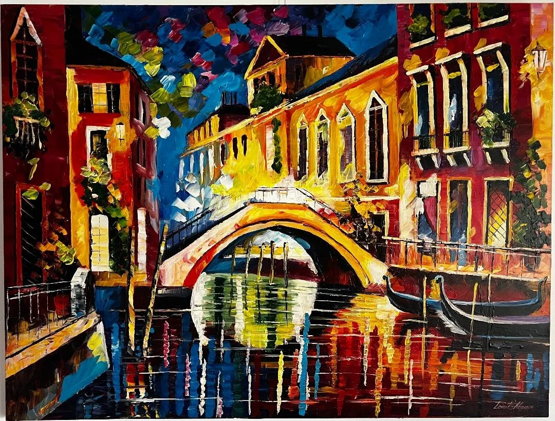 Title: Venice Night Artist: Leonid Afremov