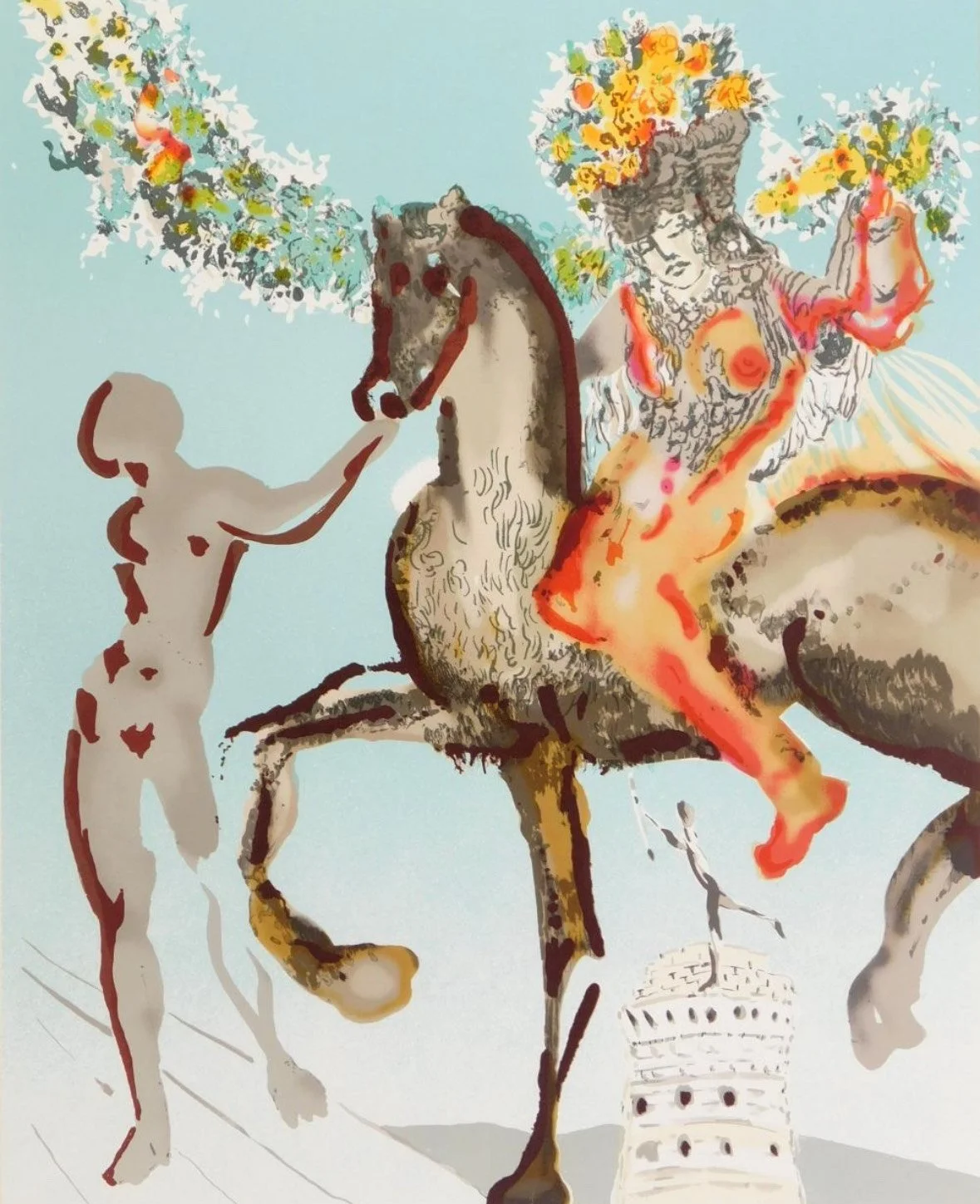 Salvador Dalí — “Harbinger” (1980)