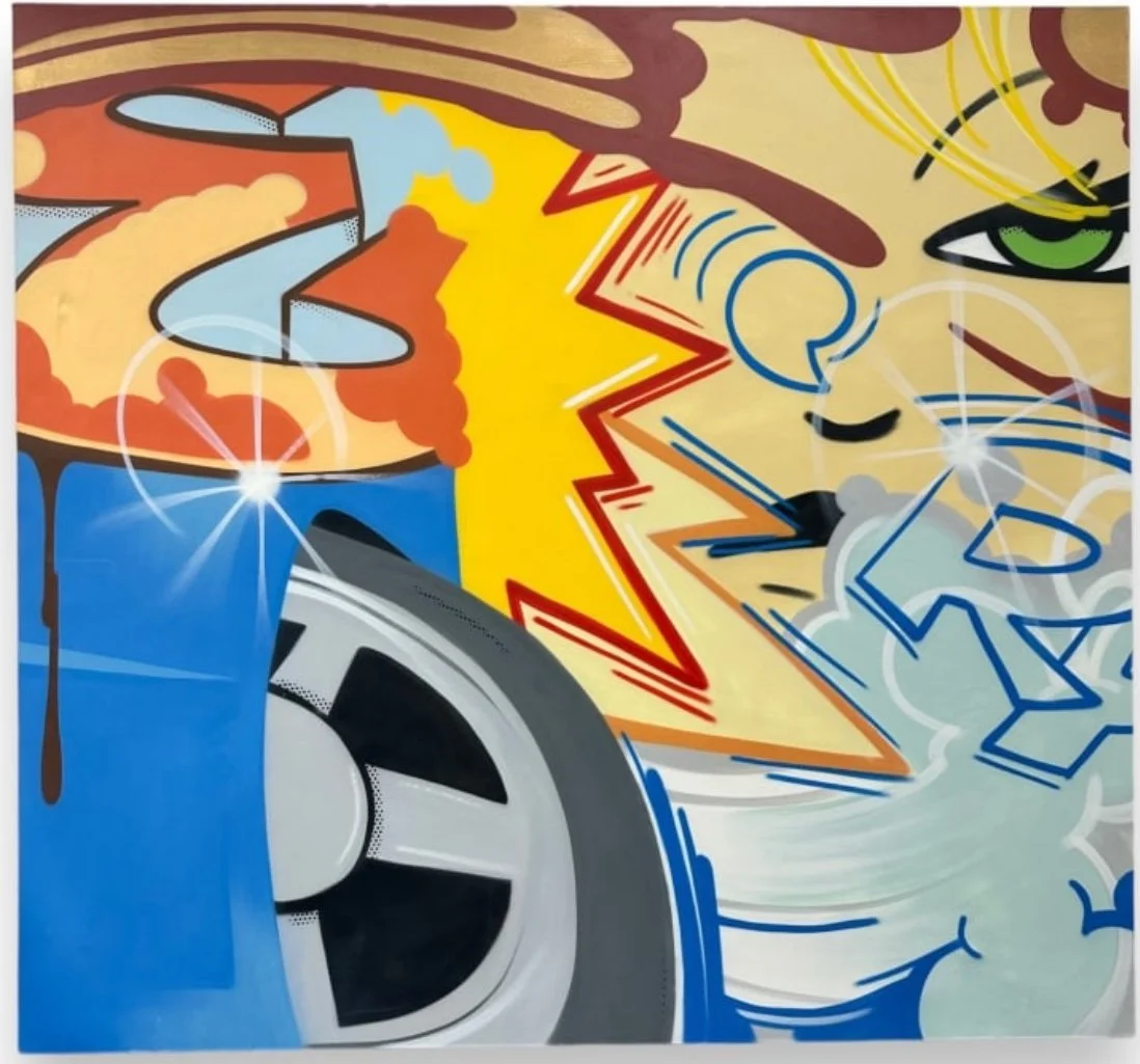 Title: Common Law  Artist: John “CRASH” Matos  Year: c. 2011