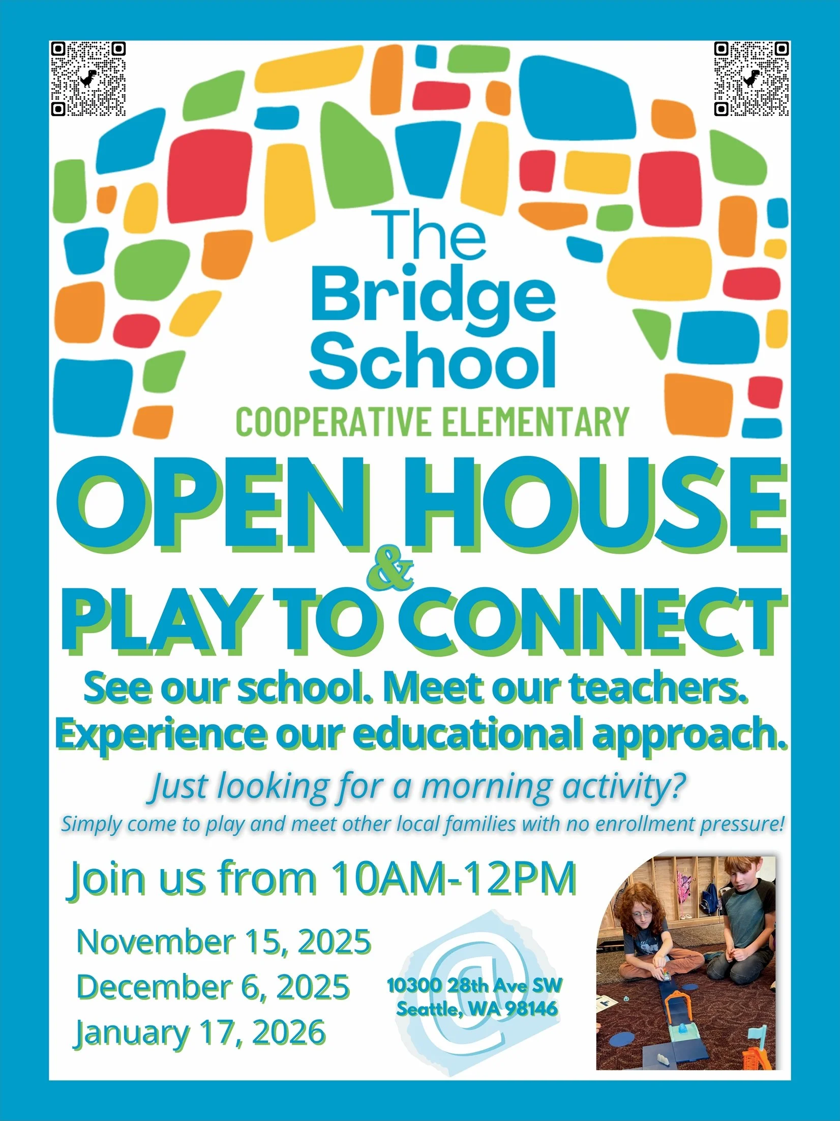 Open House + Play Date