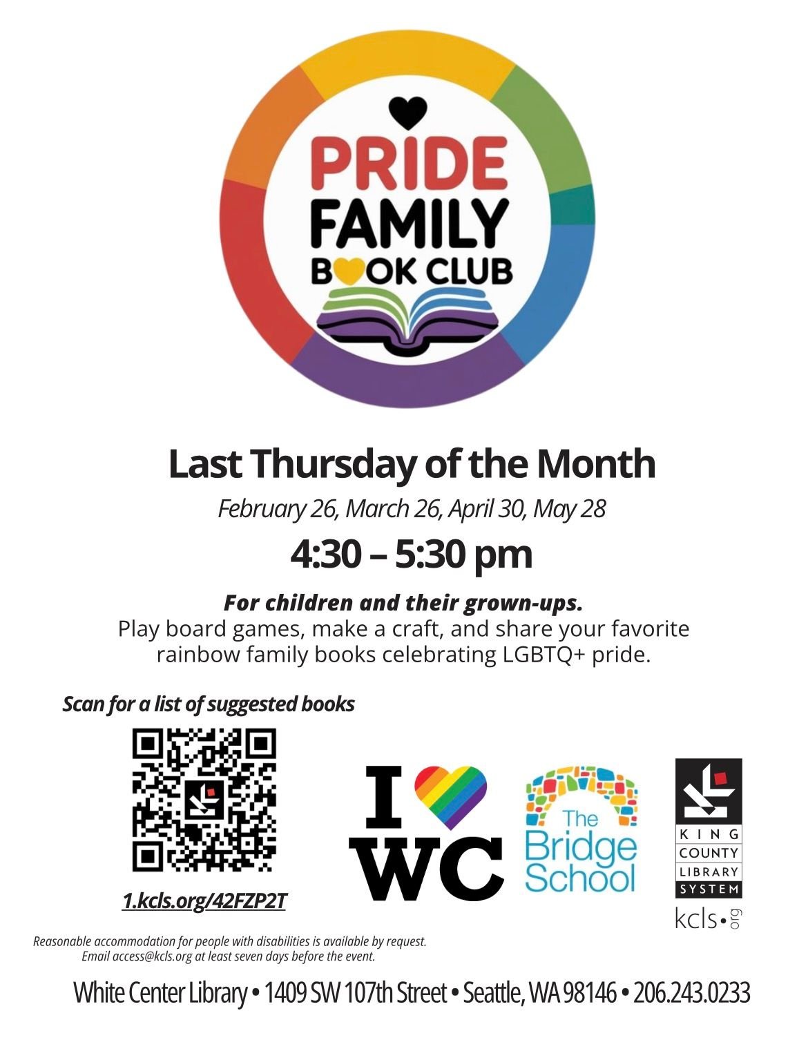 Pride Family Book Club