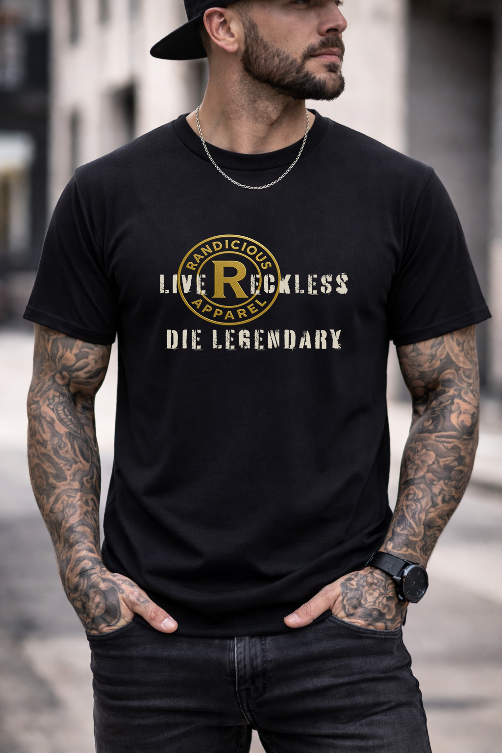 Live Reckless, Die Legendary Tee