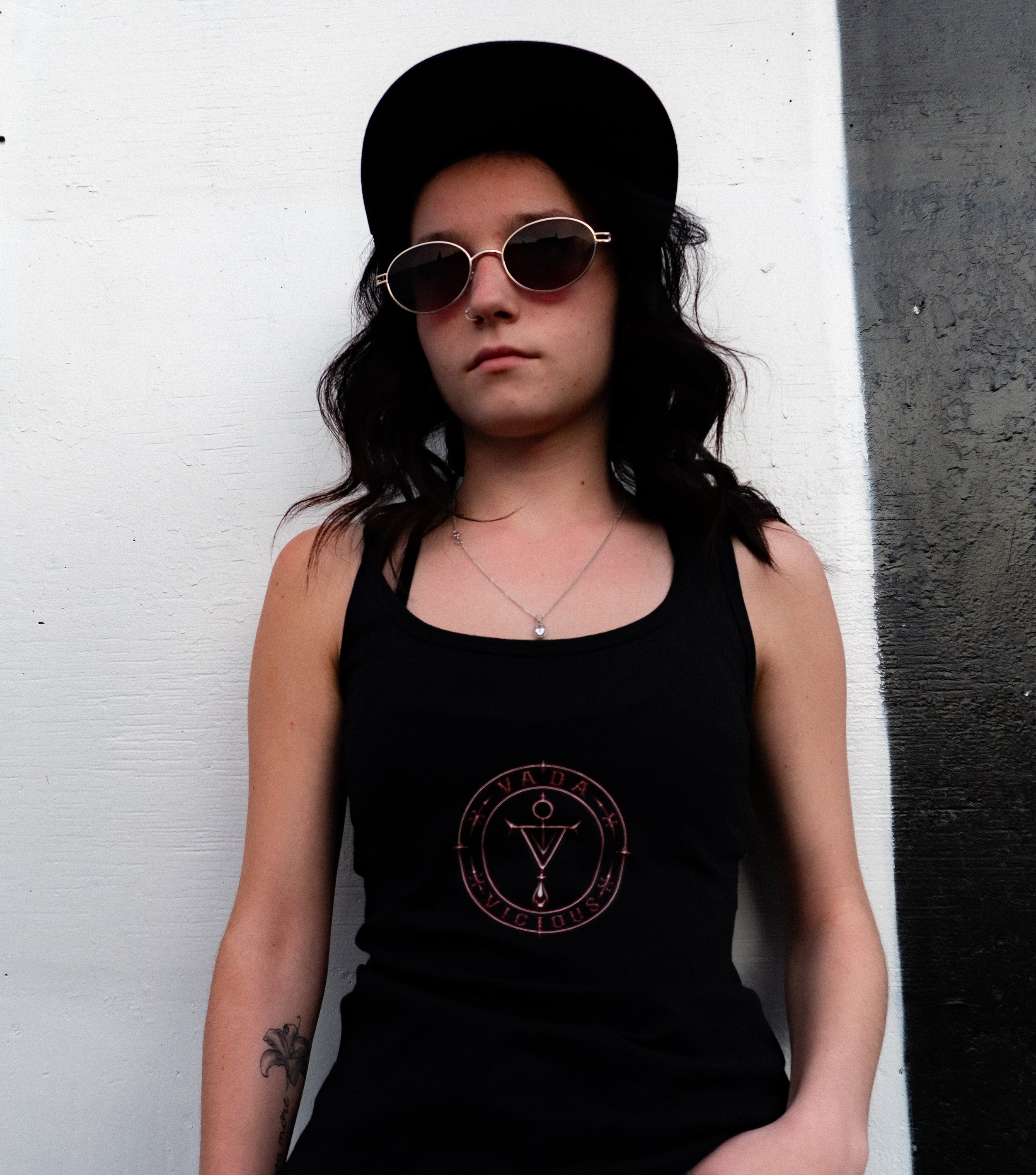 Vada Vicious Badge Tank Top