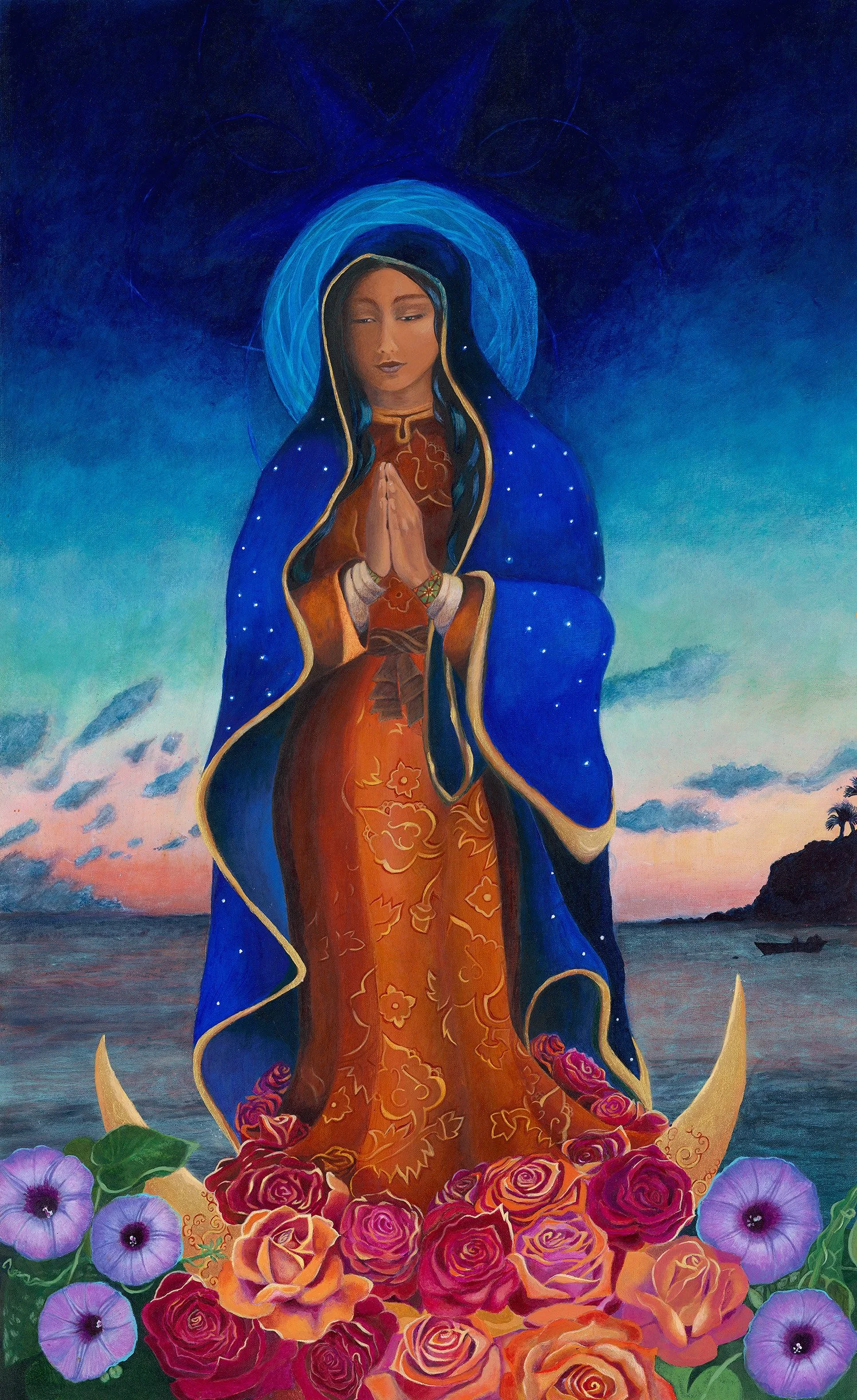 Lupita de Chacala - acrylic on canvas