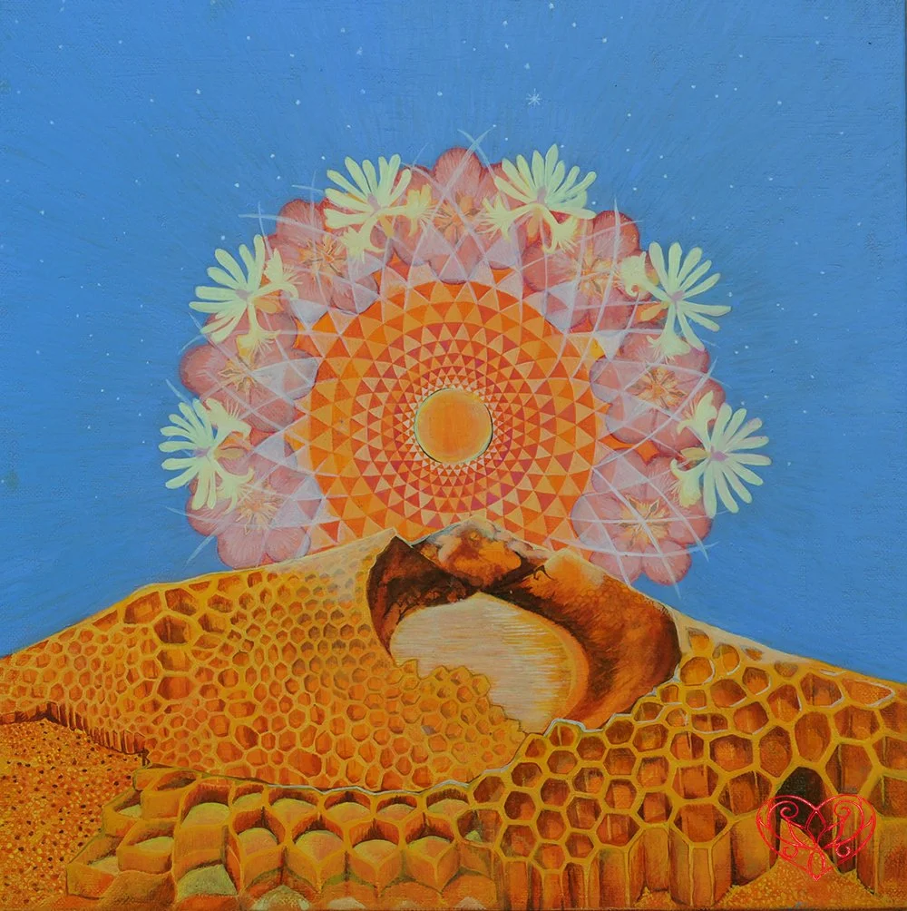 Summer - oil on panel 