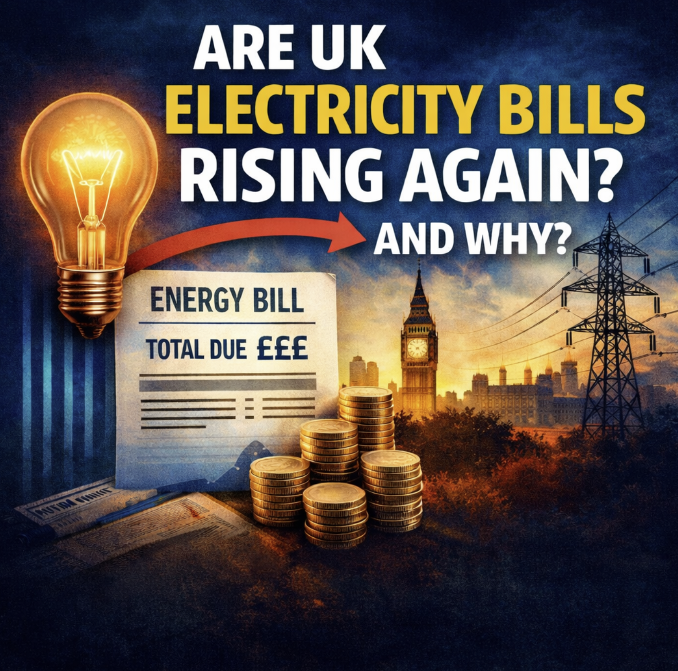 Are UK Electricity Bills Rising Again? And Why?