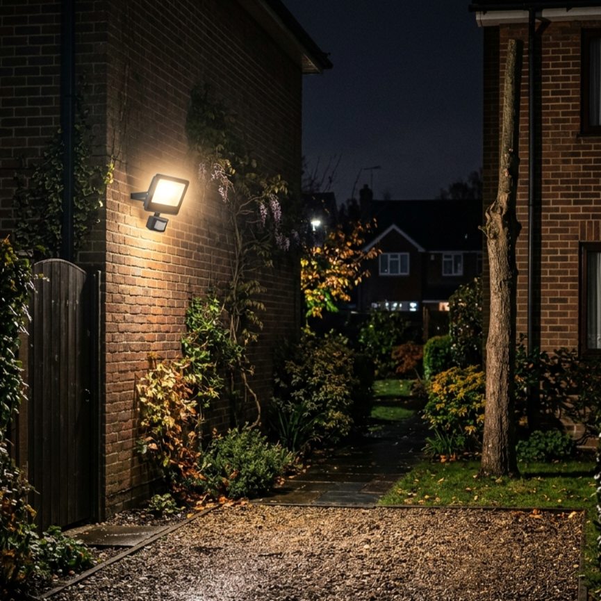 Security Lighting Installation in Horley and Surrey