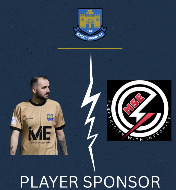 Powering the Local Pitch: MS Electrical Solutions Backs Reigate Priory F.C. Attacker
