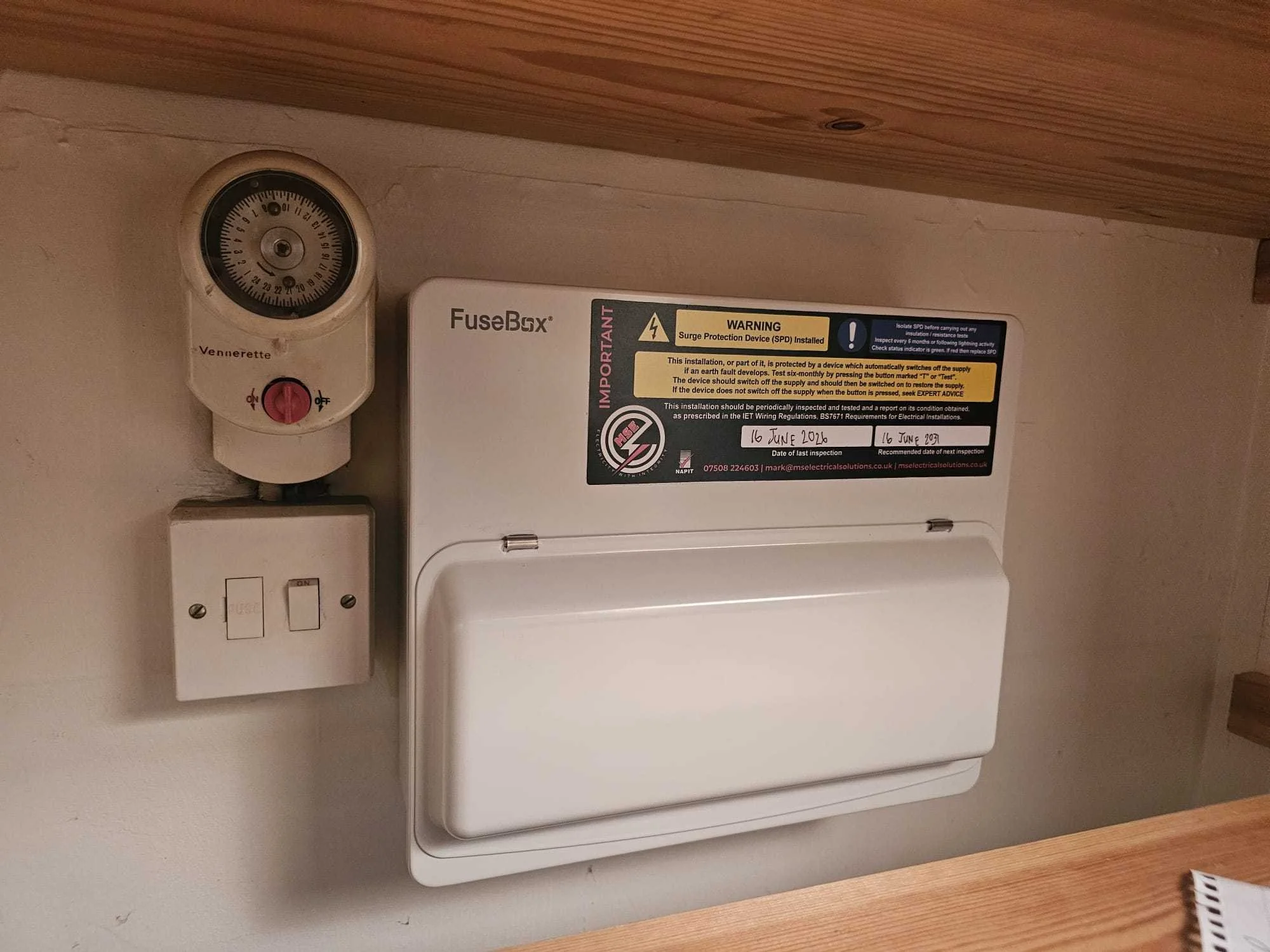 consumer unit upgrade, three bridges, ms electrical solutions