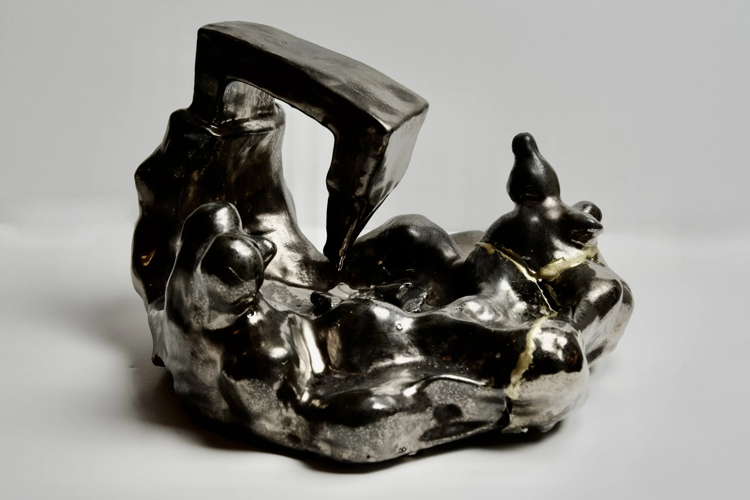 Self-Sabotage - Clay with Bronze Glaze