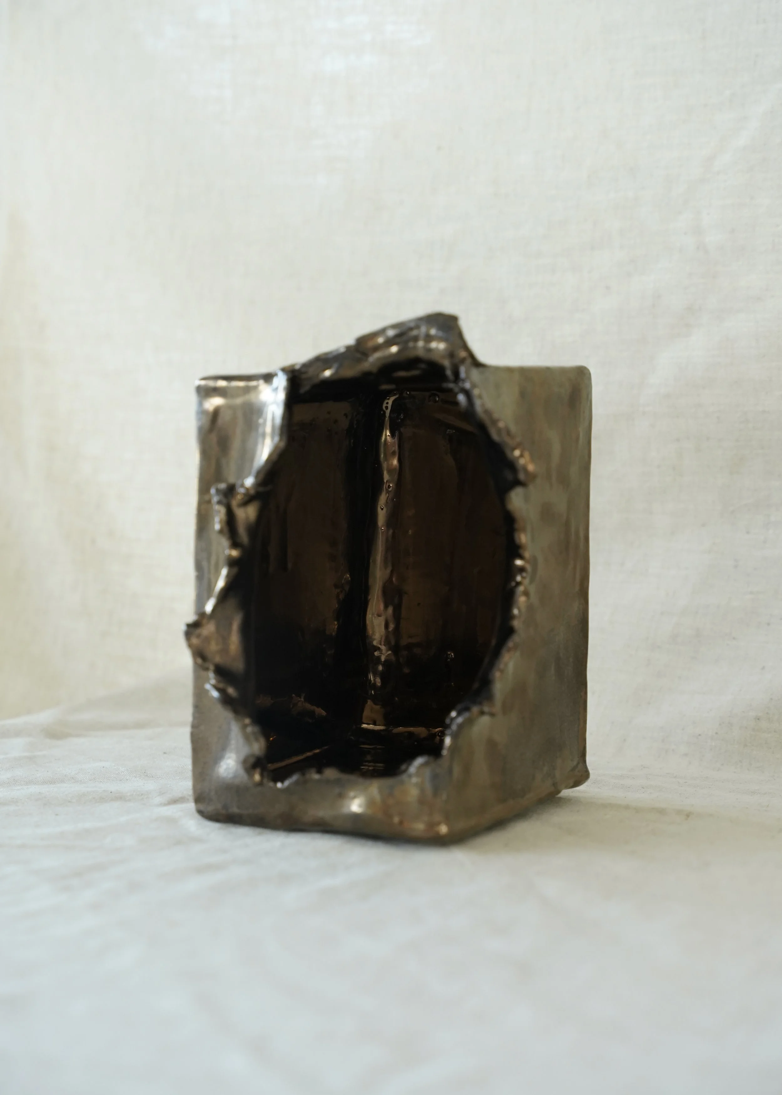 Untitled - Clay with Metallic Glaze