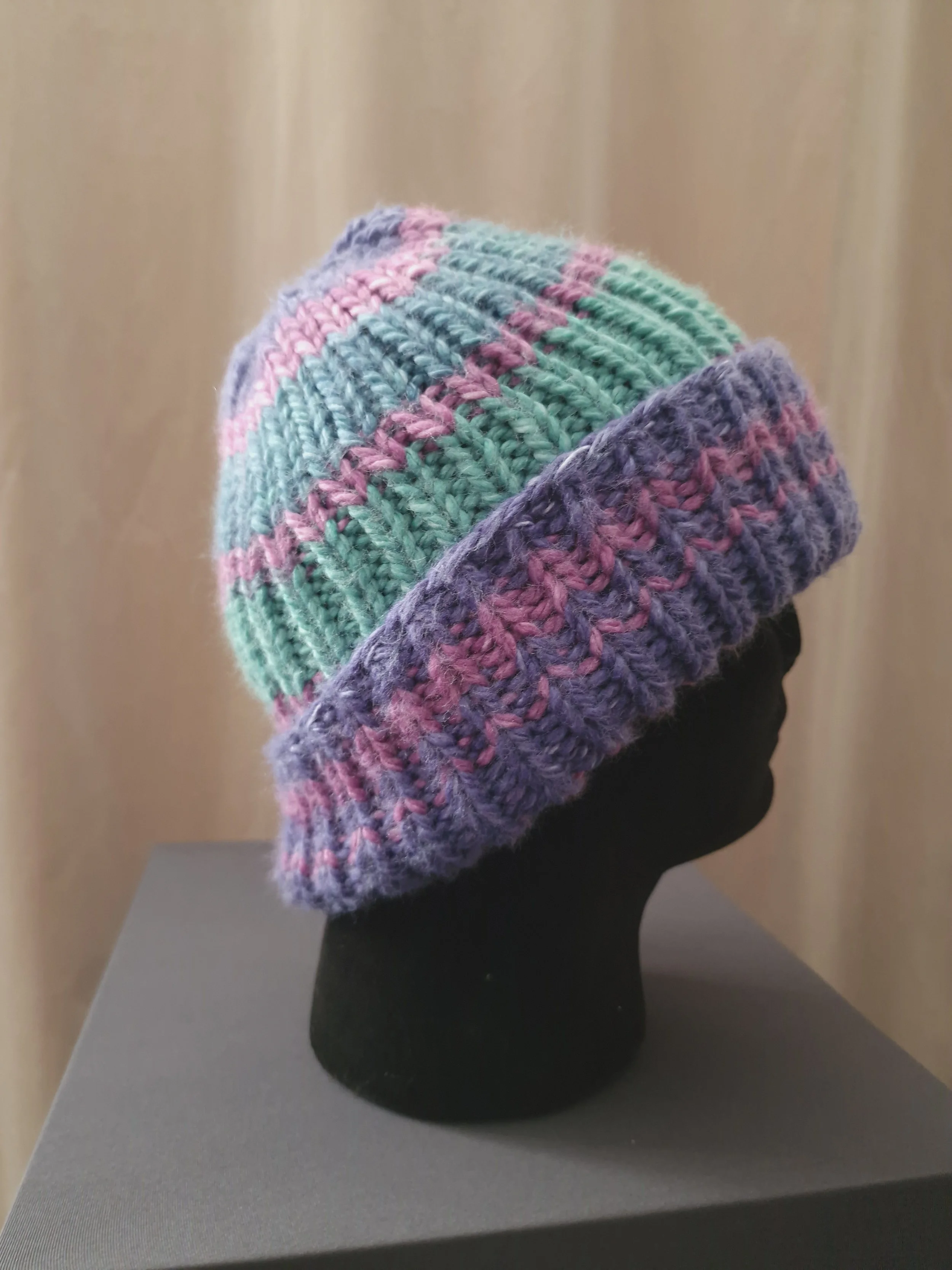 Jewels and Jolly Knitted Beanie