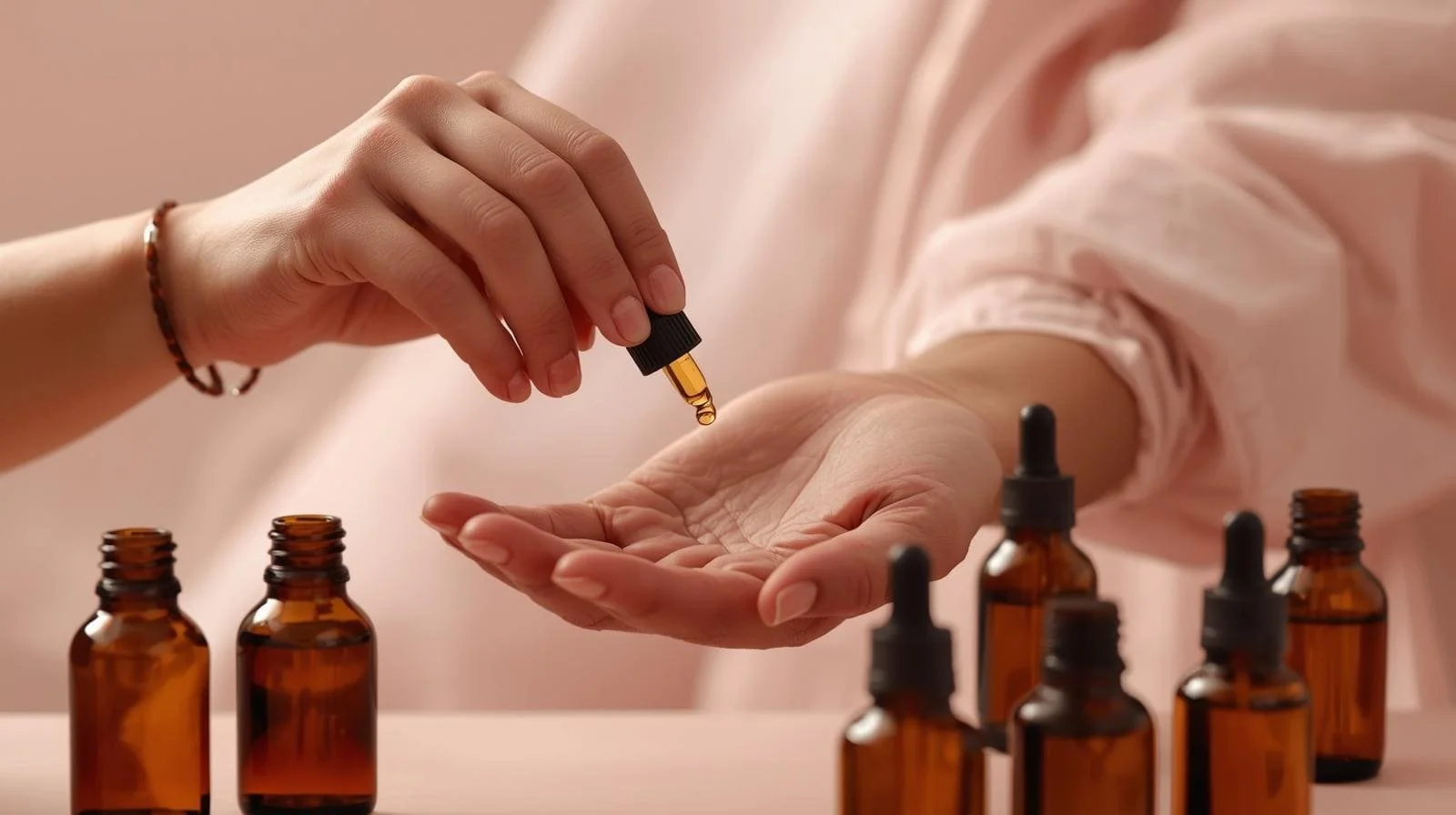 atelier bien-être, découverte des huiles essentielles, auto-massage
