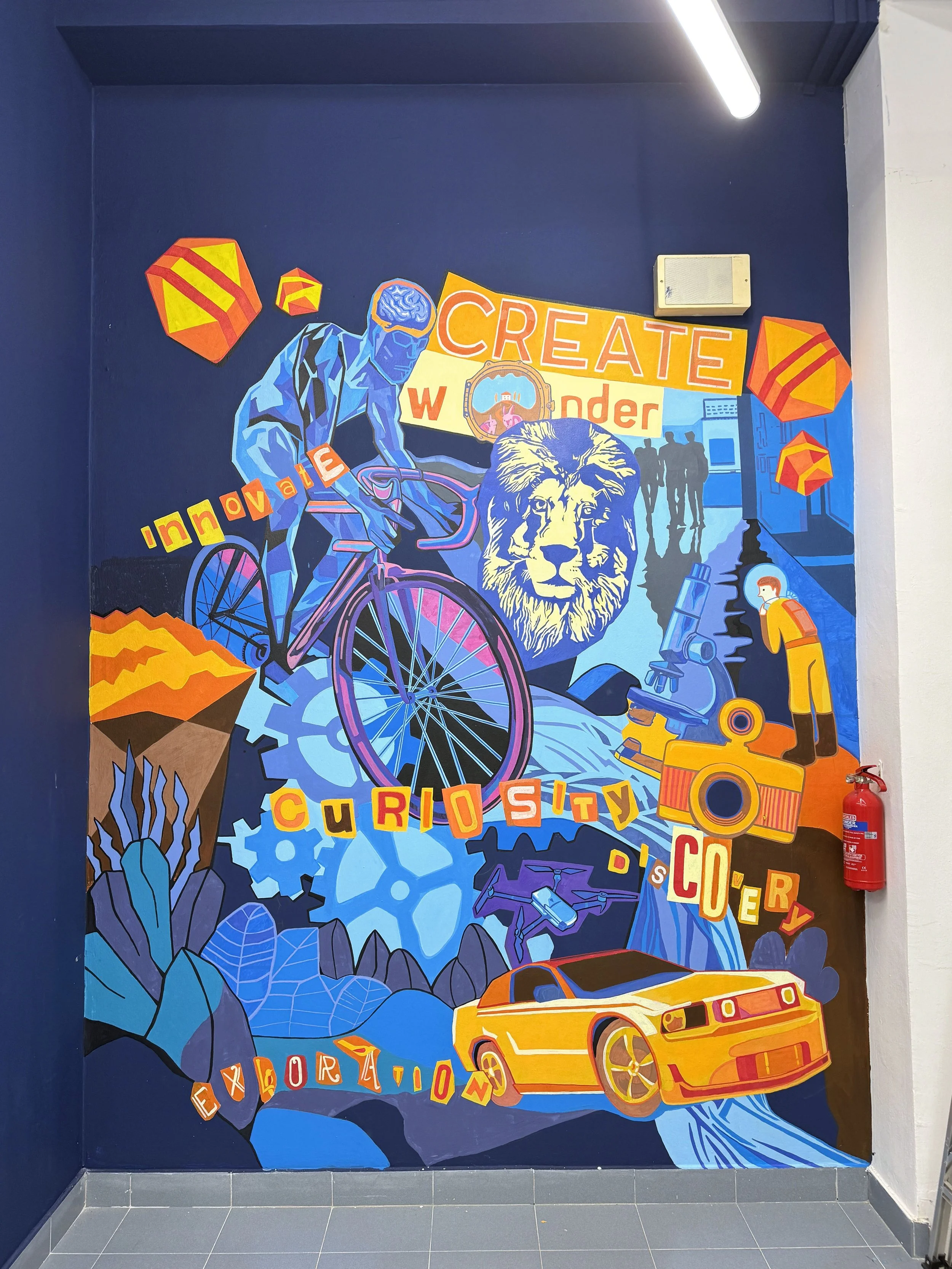 From Cyanotype to Mural Making